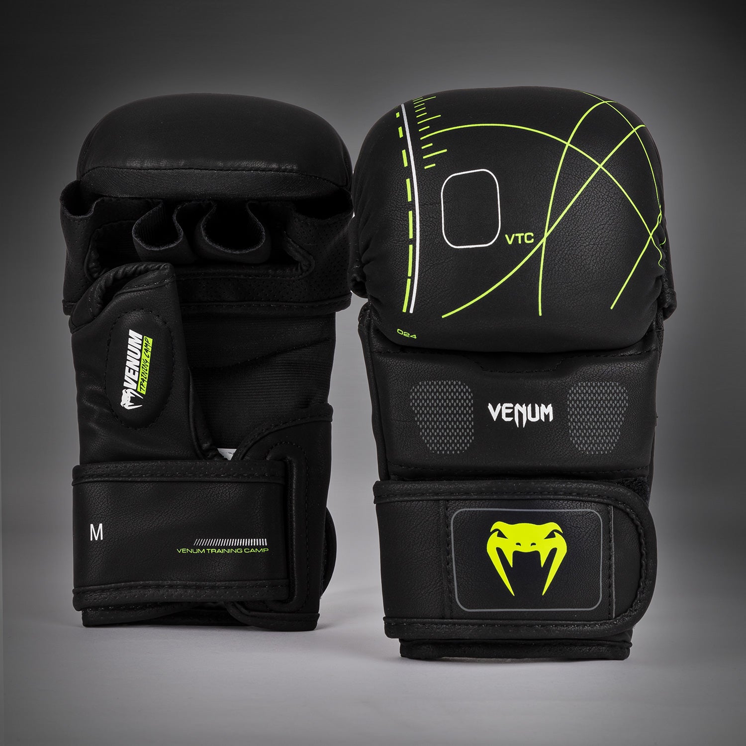 venum-training-camp-4-0-sparringhandschuhe-schwarz-neo-gr-n image 2