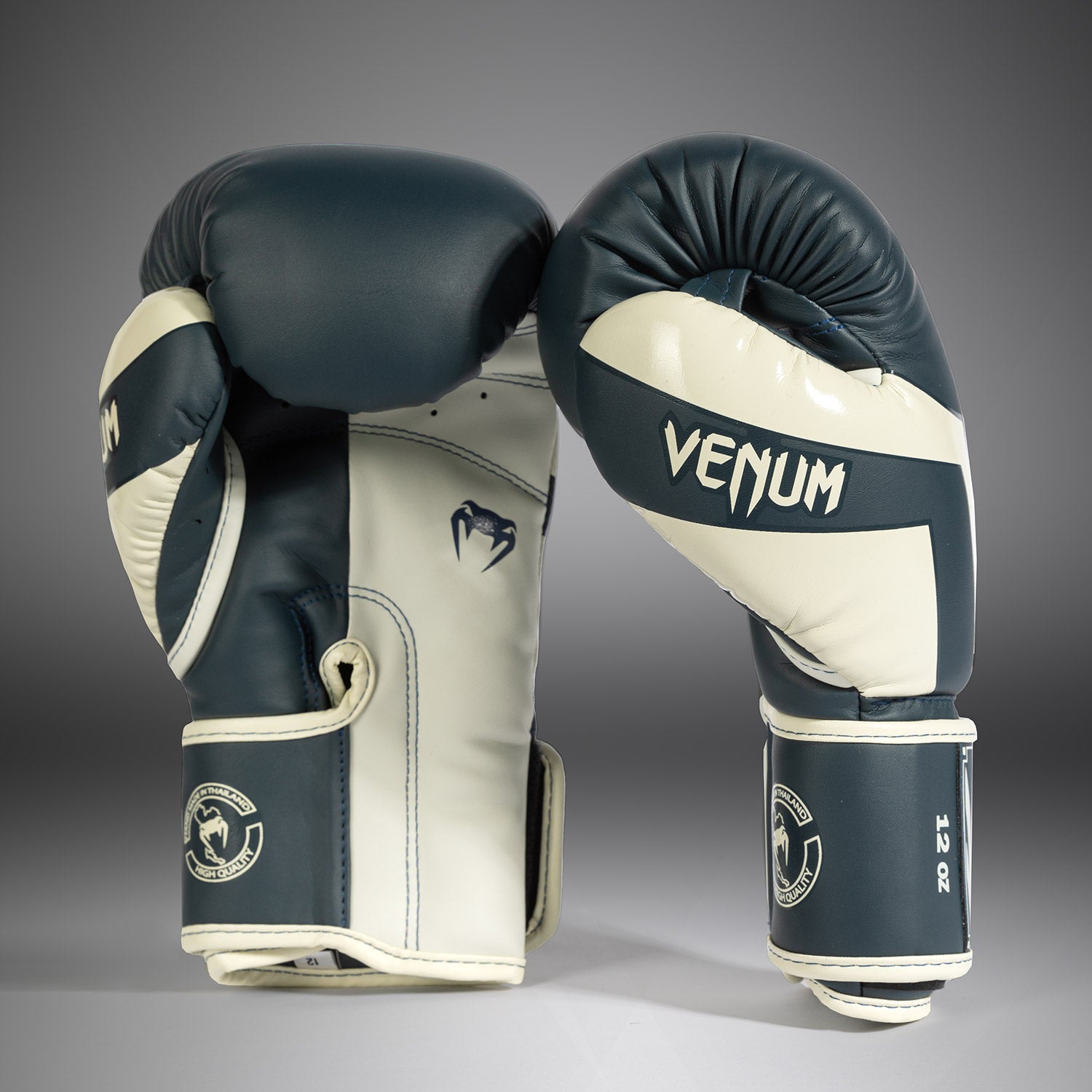 venum-elite-boxhandschuhe-wei-marineblau image 3