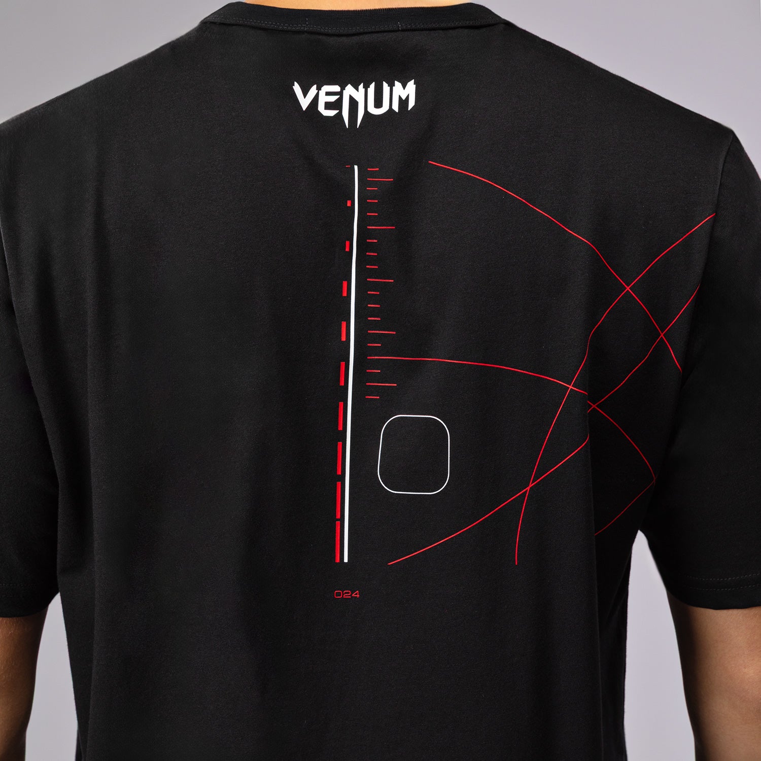 venum-tactical-xt-t-shirt-herren-schwarz-feuerrot image 8