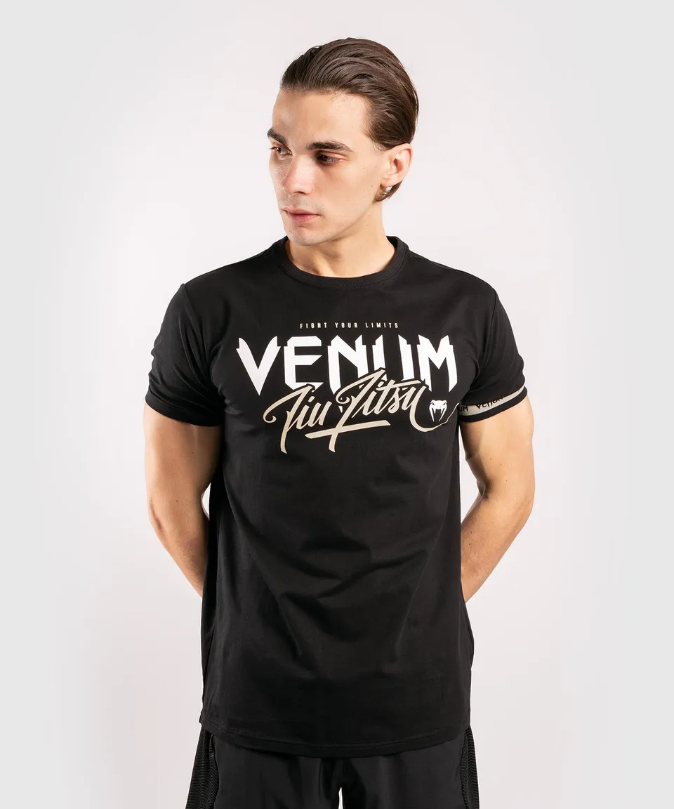 venum-bjj-classic-20-t-shirt-schwarz-gold image 1