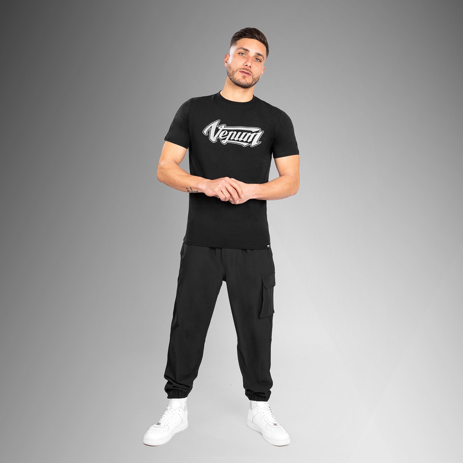 venum-absolute-2-0-t-shirt-angepasste-passform-schwarz-silber image 3