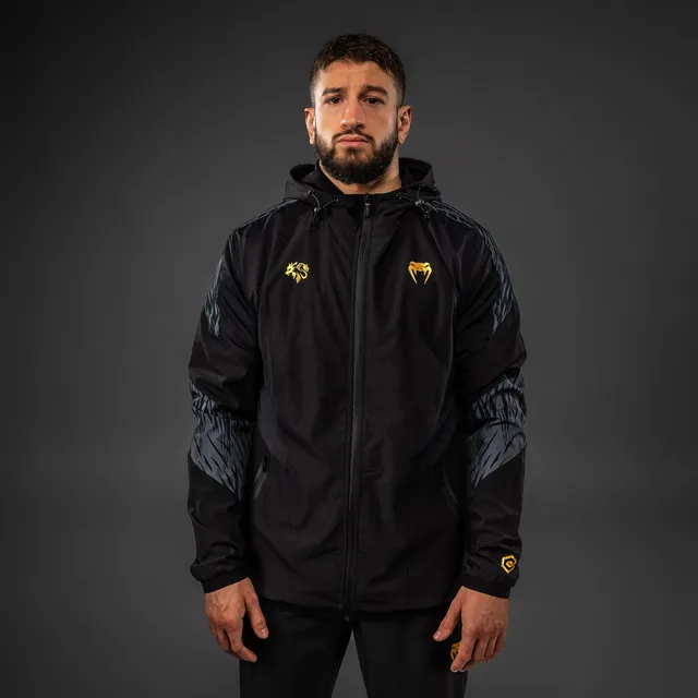 venum-x-chimaev-trainingsjacke-schwarz-grau image 1