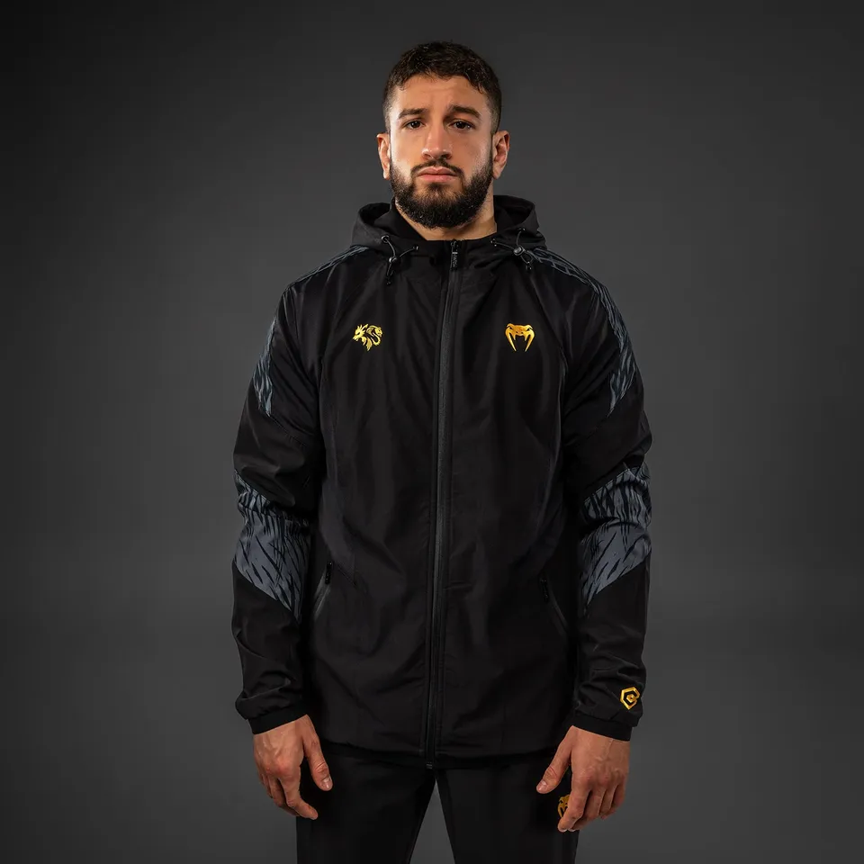 venum-x-chimaev-trainingsjacke-schwarz-grau image 1