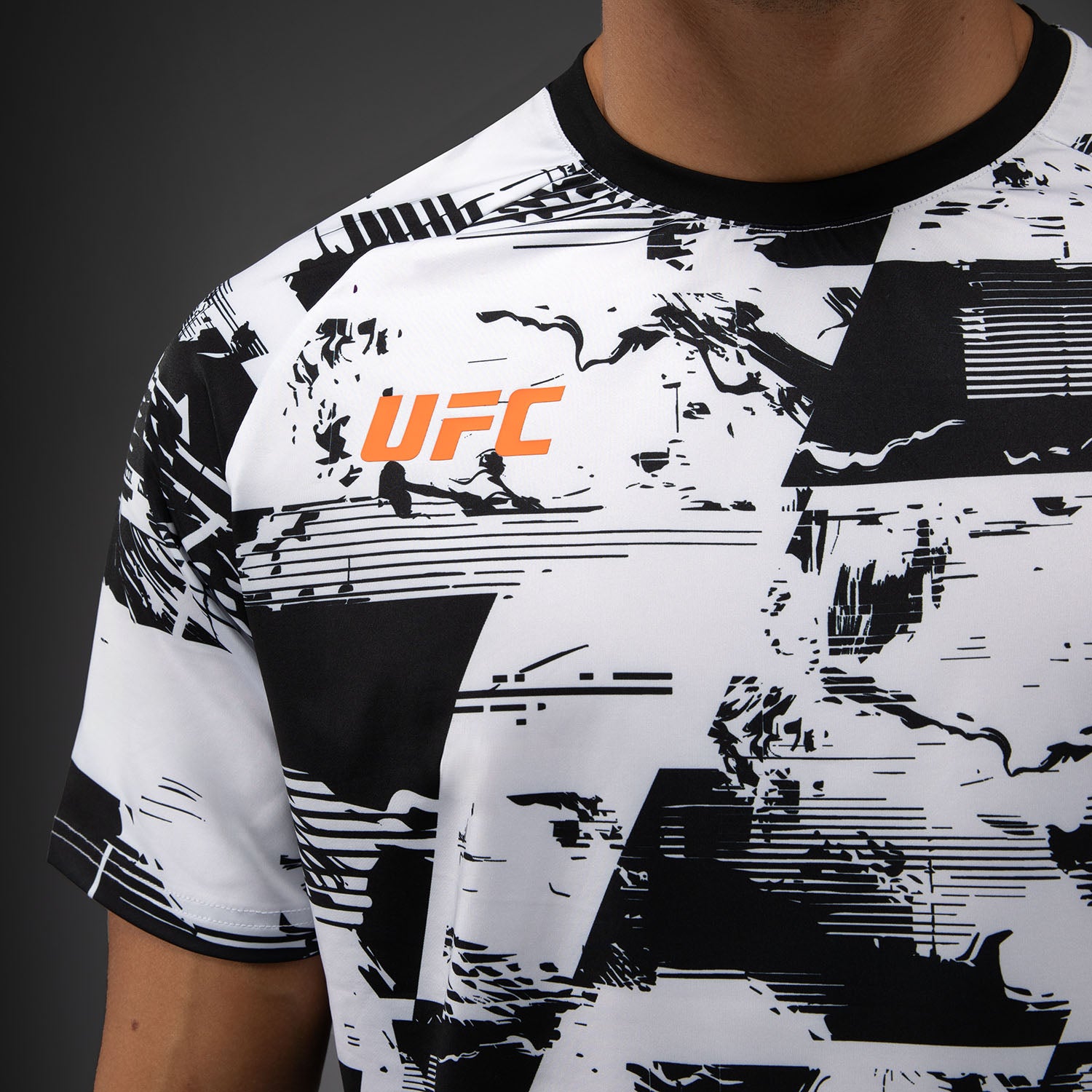 ufc-zenith-by-venum-authentic-fight-week-performance-t-shirt-herren-wei image 6