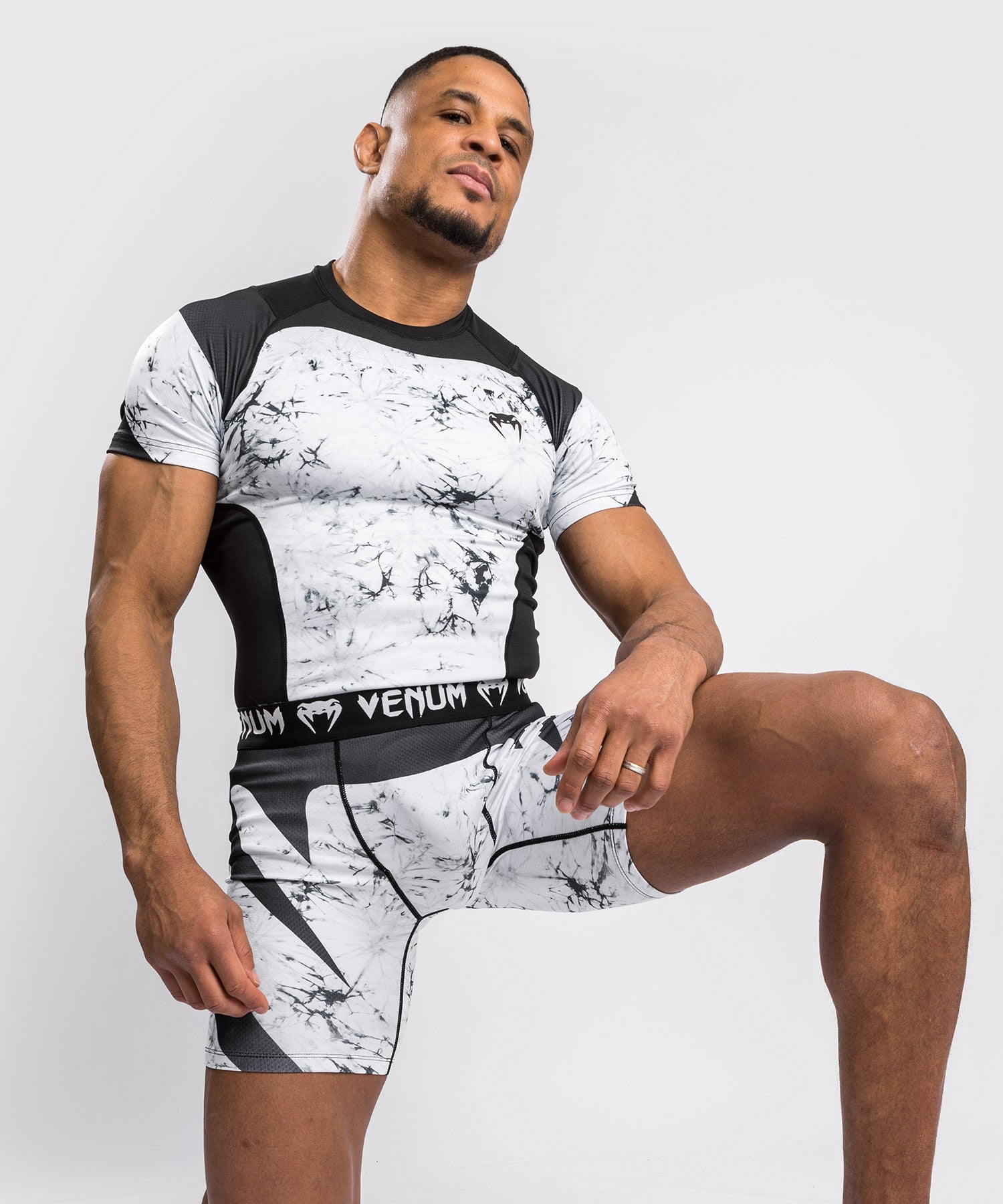venum-g-fit-marble-compression-t-shirt-kurzarm-marmor image 1