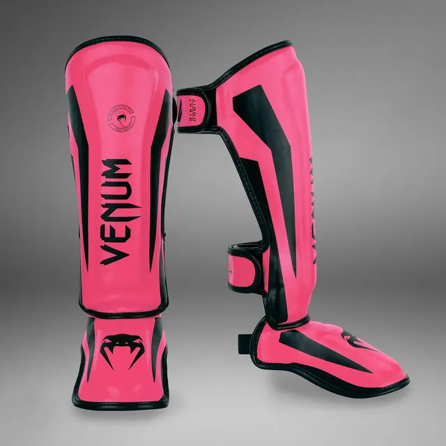 venum-elite-kinder-schienbeinschoner-exklusiv-rosa image 1