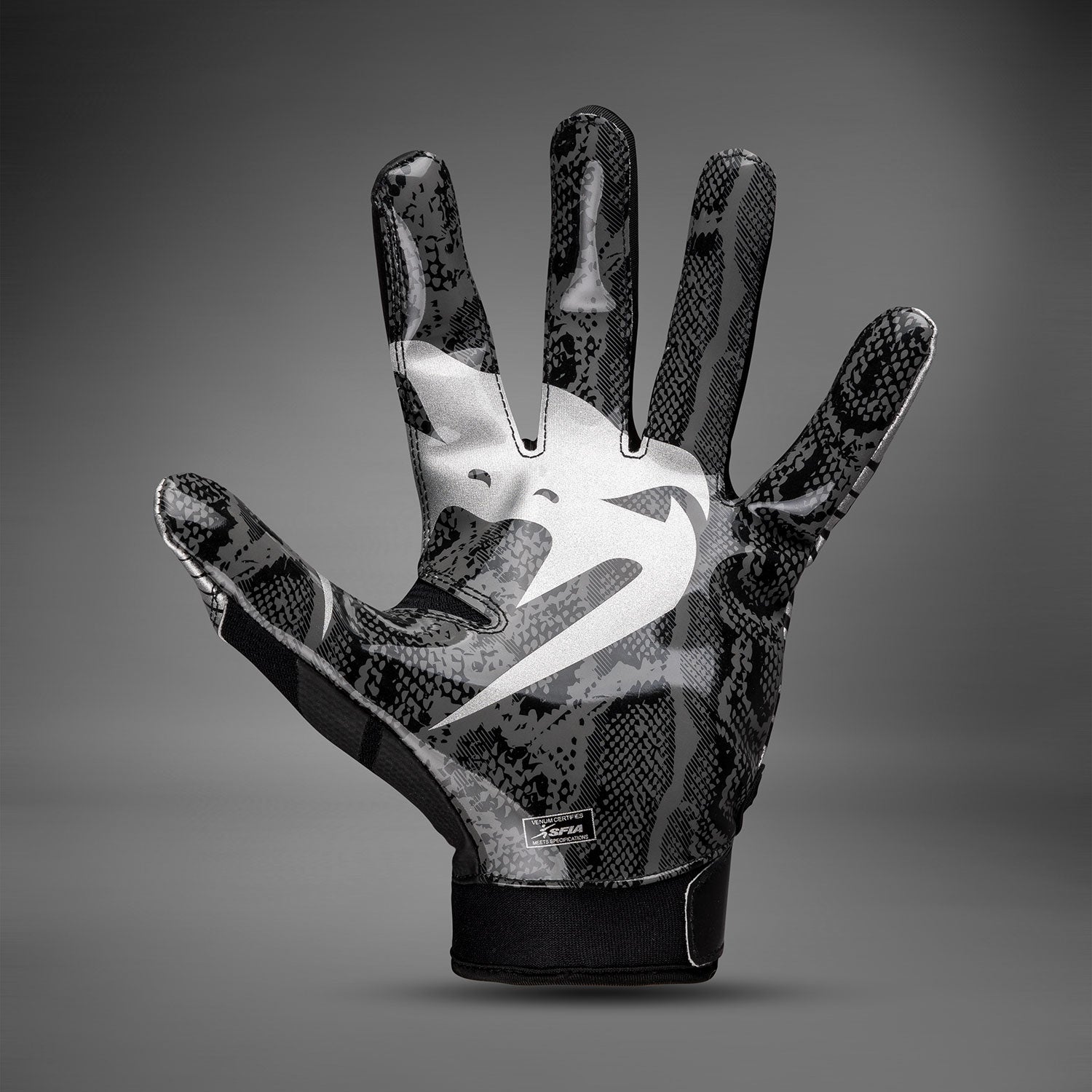 venum-elite-football-handschuhe-schwarz-silber image 3