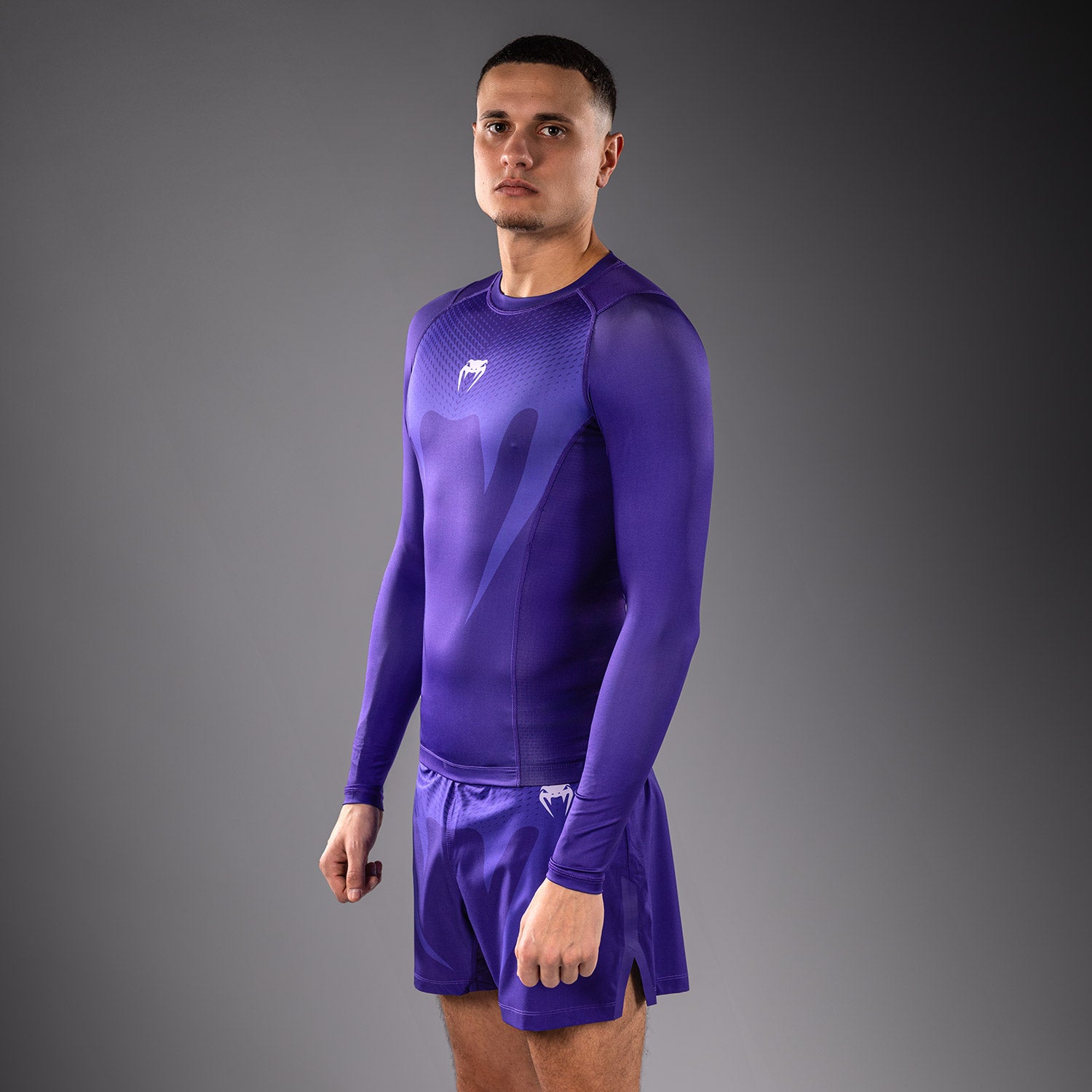 venum-no-gi-rashguard-langarm-herren-lila image 3