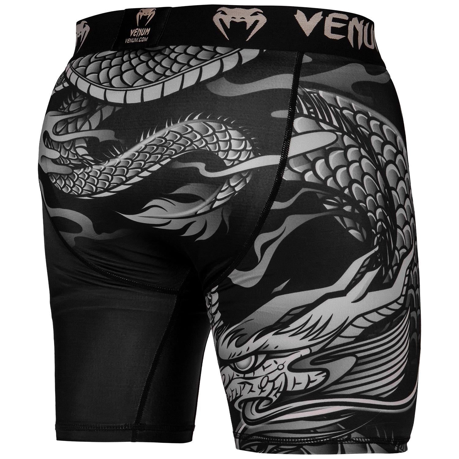 venum-dragon-s-flight-kompressions-shorts-herren-schwarz-sand image 4
