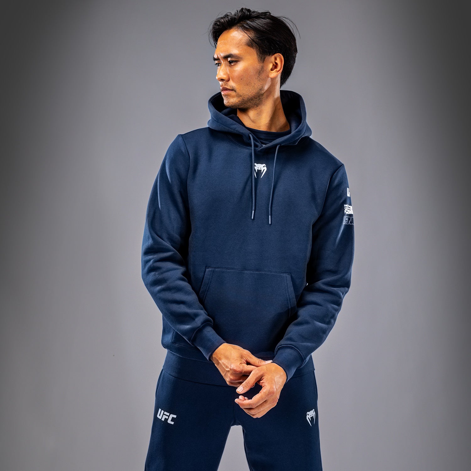ufc-fusion-by-venum-fight-week-pullover-hoodie-herren-solid-ozeanisches-blau image 6