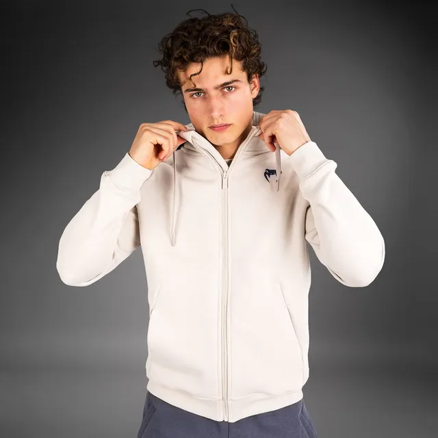 venum-strikeland-full-zip-hoodie-herren-greige image 1