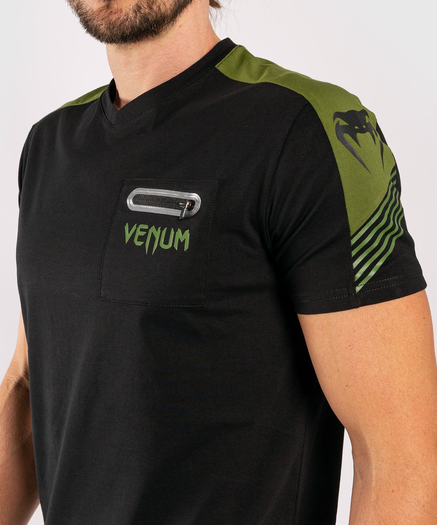 venum-cargo-t-shirt-schwarz-gr-n image 6