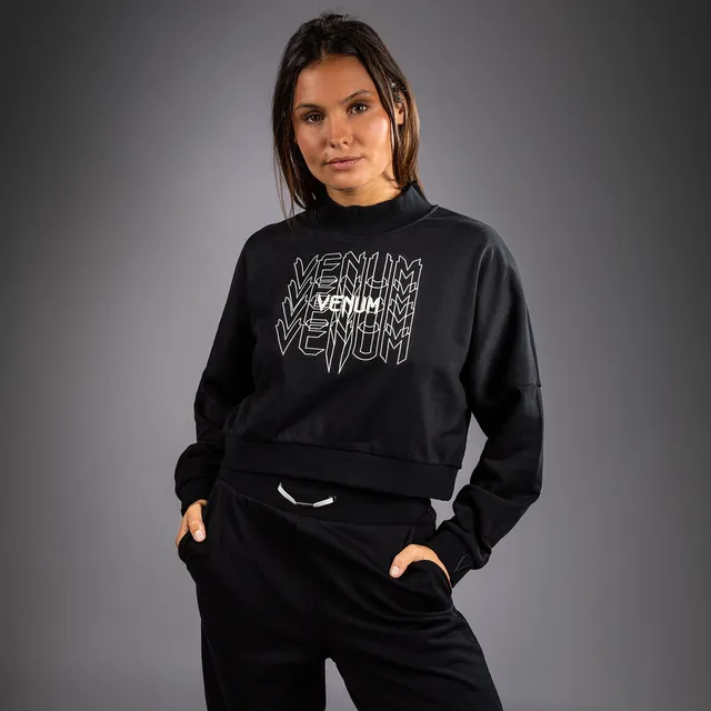 venum-pulse-damen-cropped-sweatshirt-schwarz-wei image 1