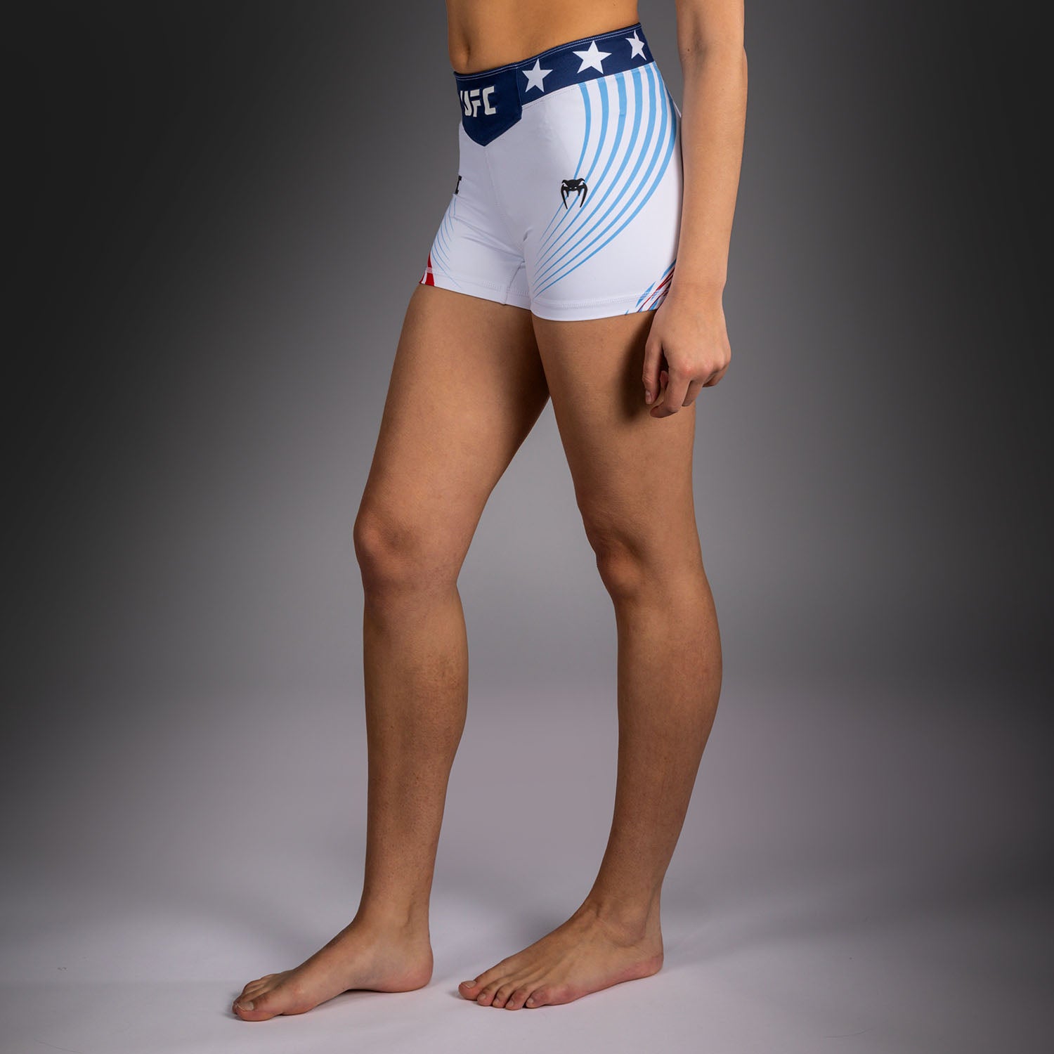 ufc-freedom-250-by-venum-authentic-vale-tudo-shorts-short-fit-damen-wei image 2