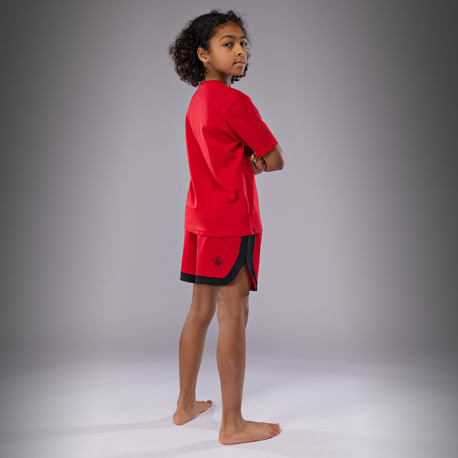 venum-contender-kids-t-shirt-kirschrot image 2