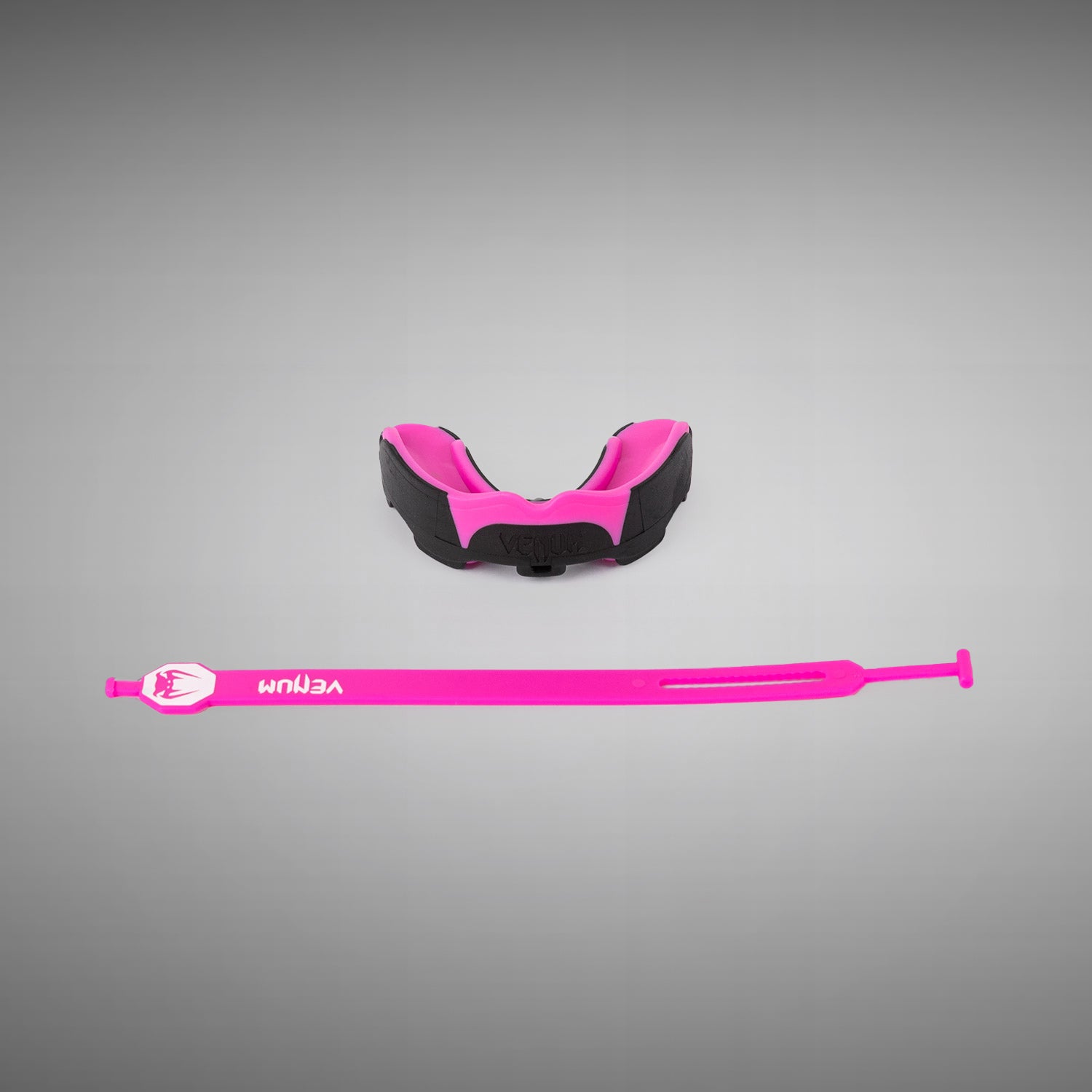 venum-predator-mundschutz-schwarz-rosa-mit-ohne-riemen image 2