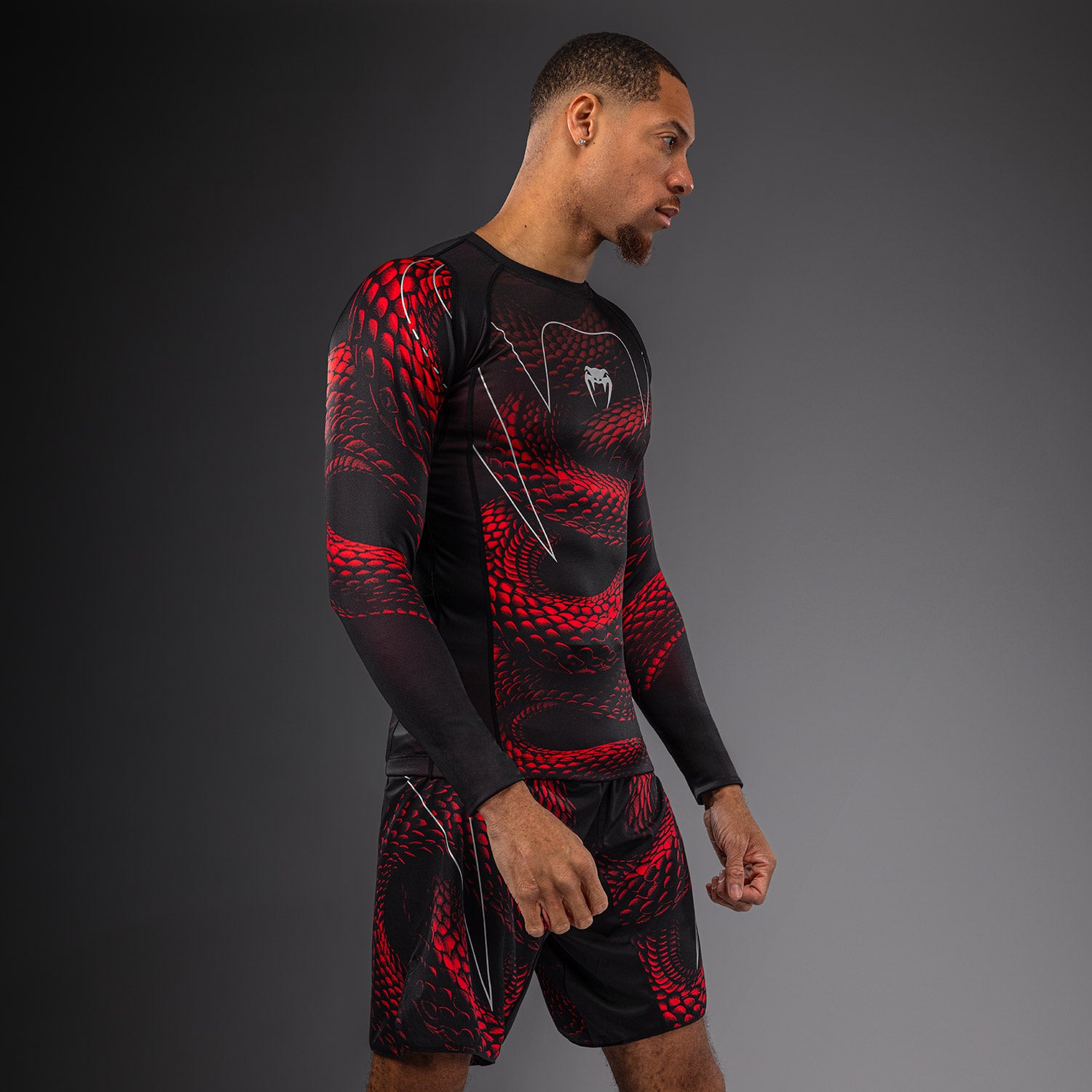 venum-matupa-rashguard-langarm-schwarz-rot-silber image 3