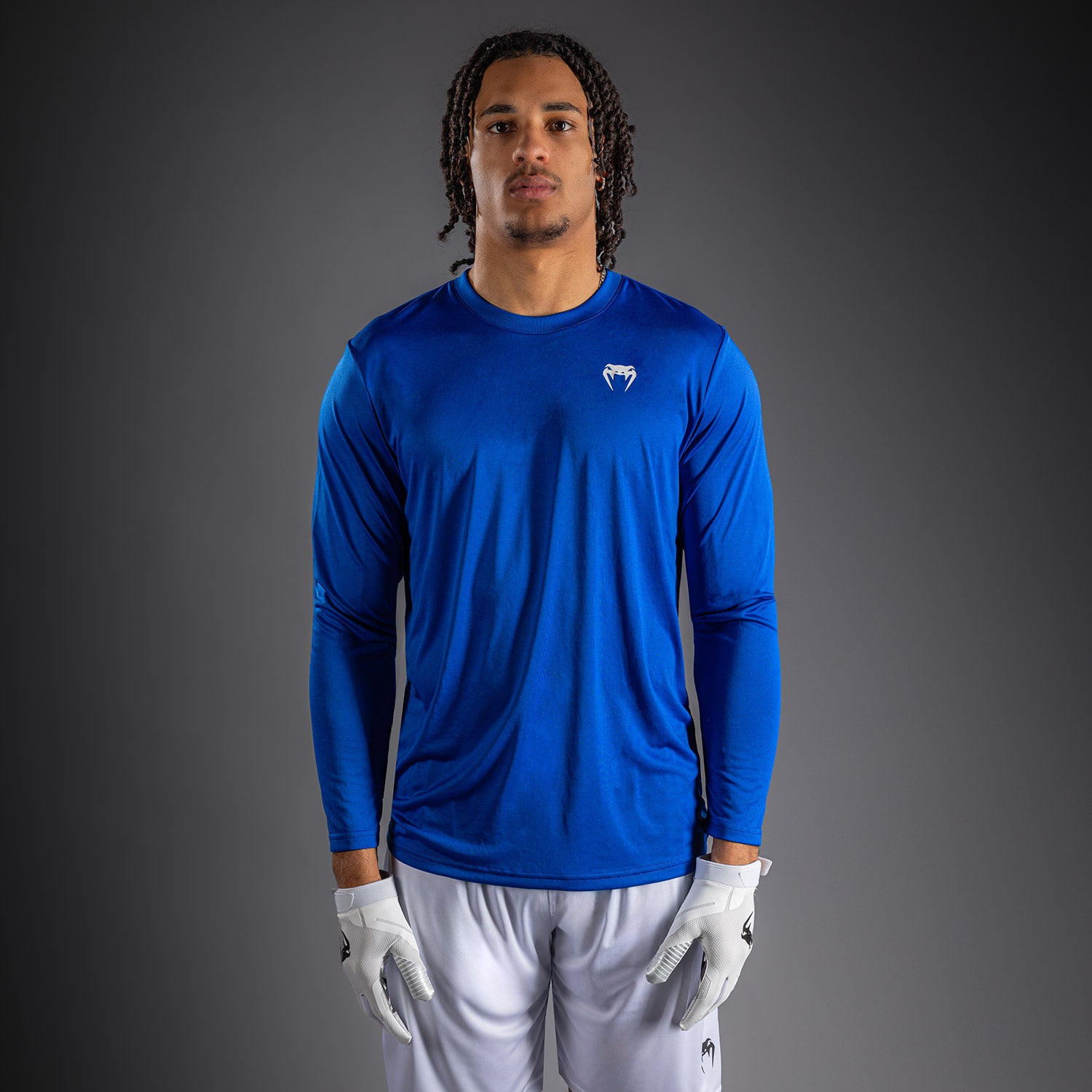 venum-lineup-performance-langarm-t-shirt-k-nigsblau-wei image 1