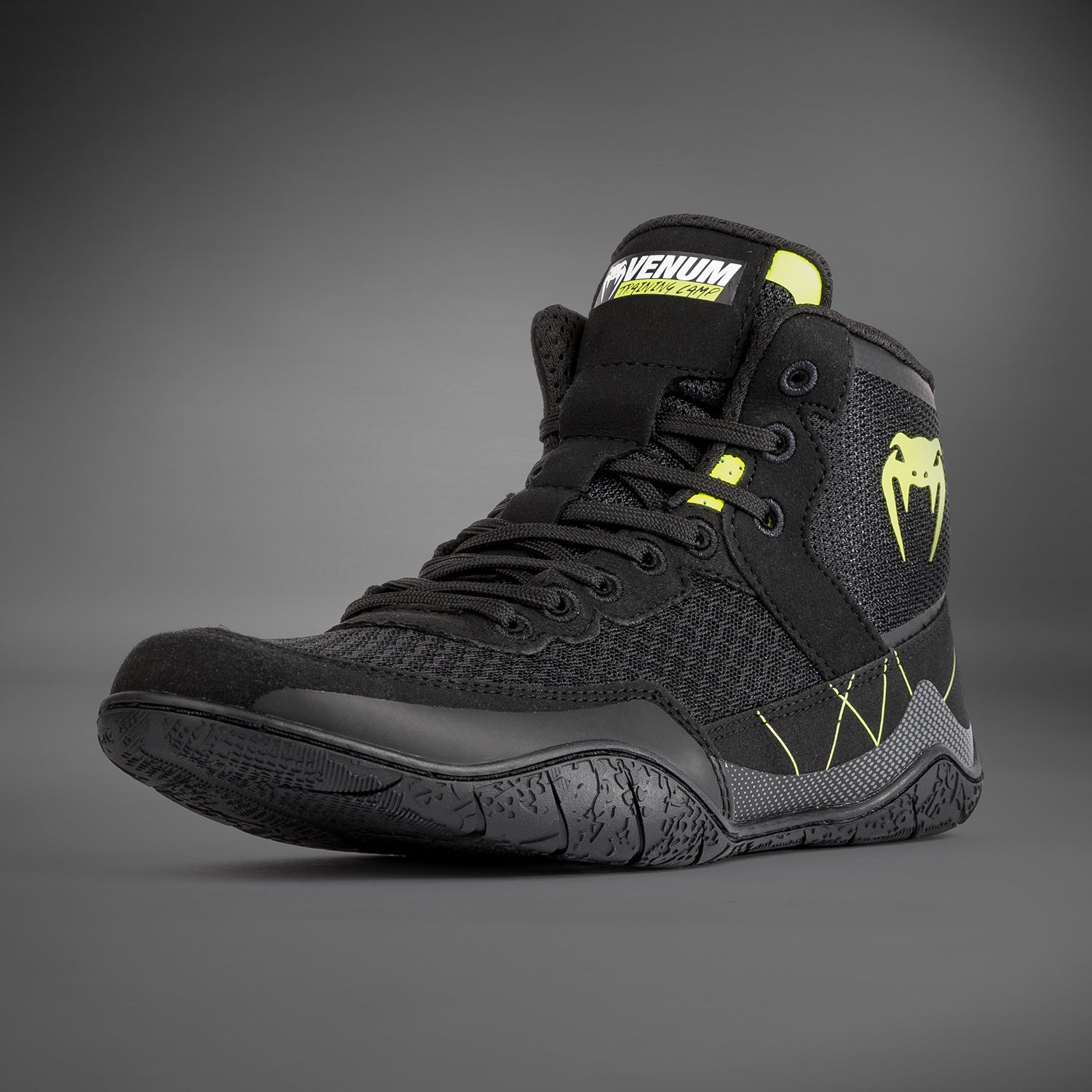 venum-training-camp-4-0-elite-wrestling-schuhe-schwarz-neon-gr-n image 2