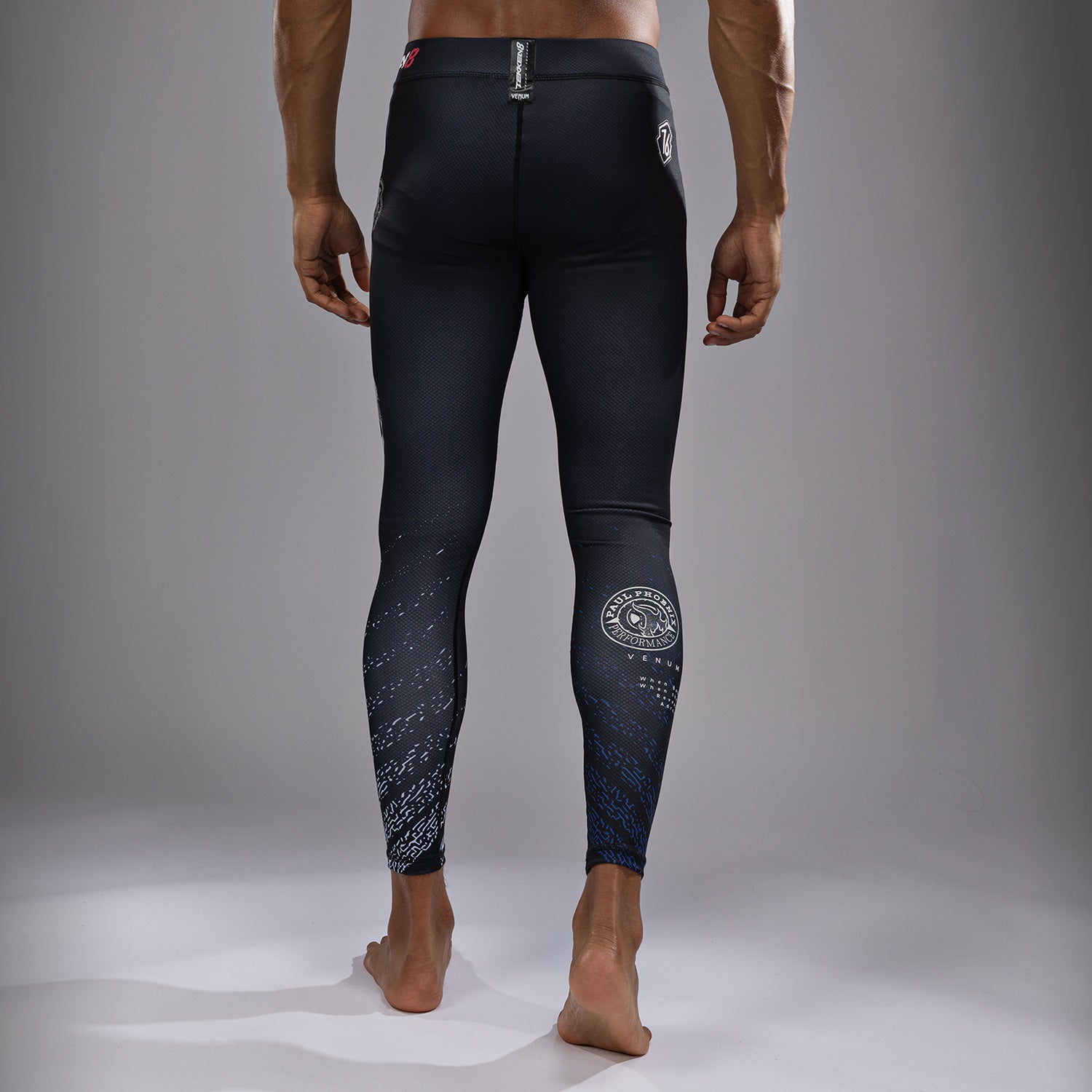 venum-x-tekken-8-paul-phoenix-spats-herren-schwarz-blau image 5