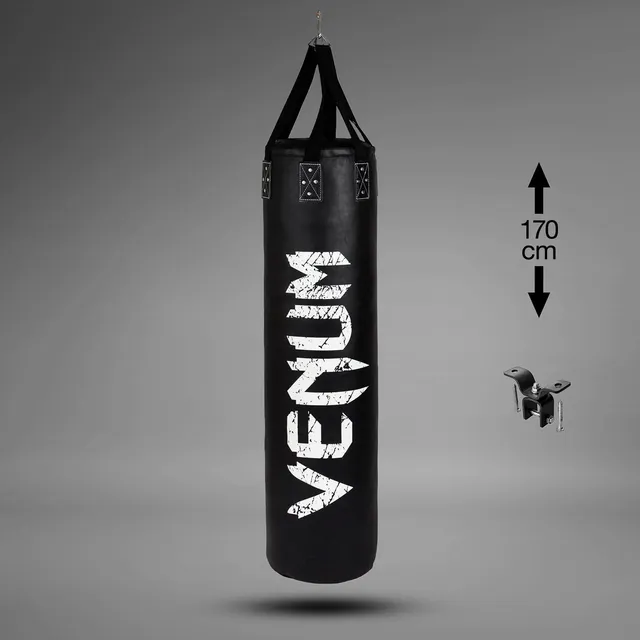 venum-challenger-boxsack-170-cm-gef-llt-schwarz-wei-inkl-deckenhaken image 1
