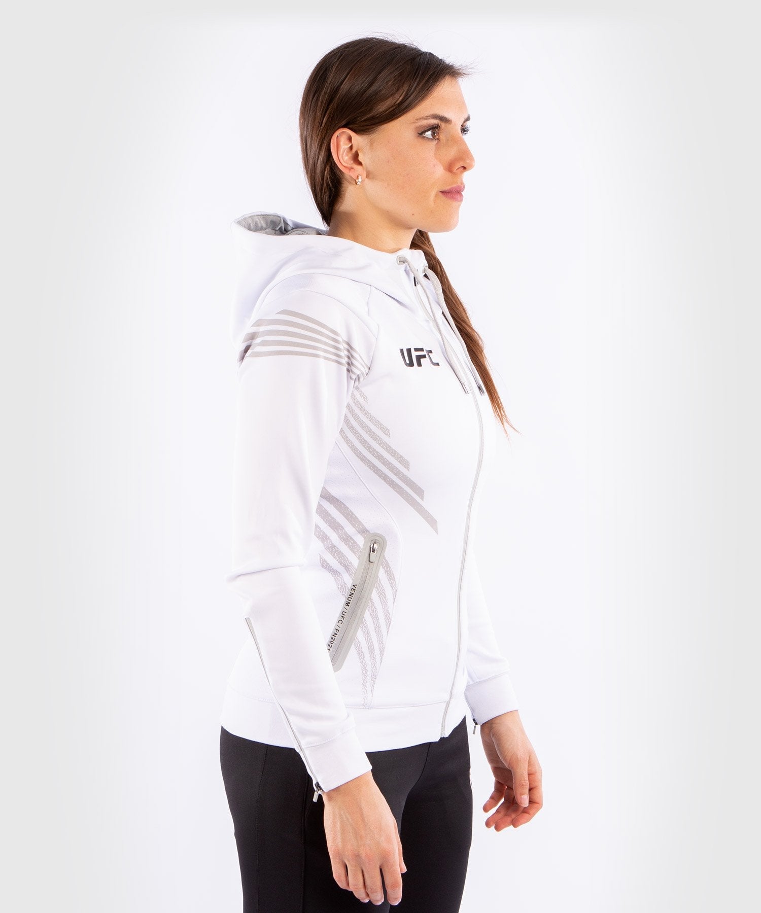 ufc-venum-fighters-authentic-fight-night-walkout-hoodie-damen-wei image 2