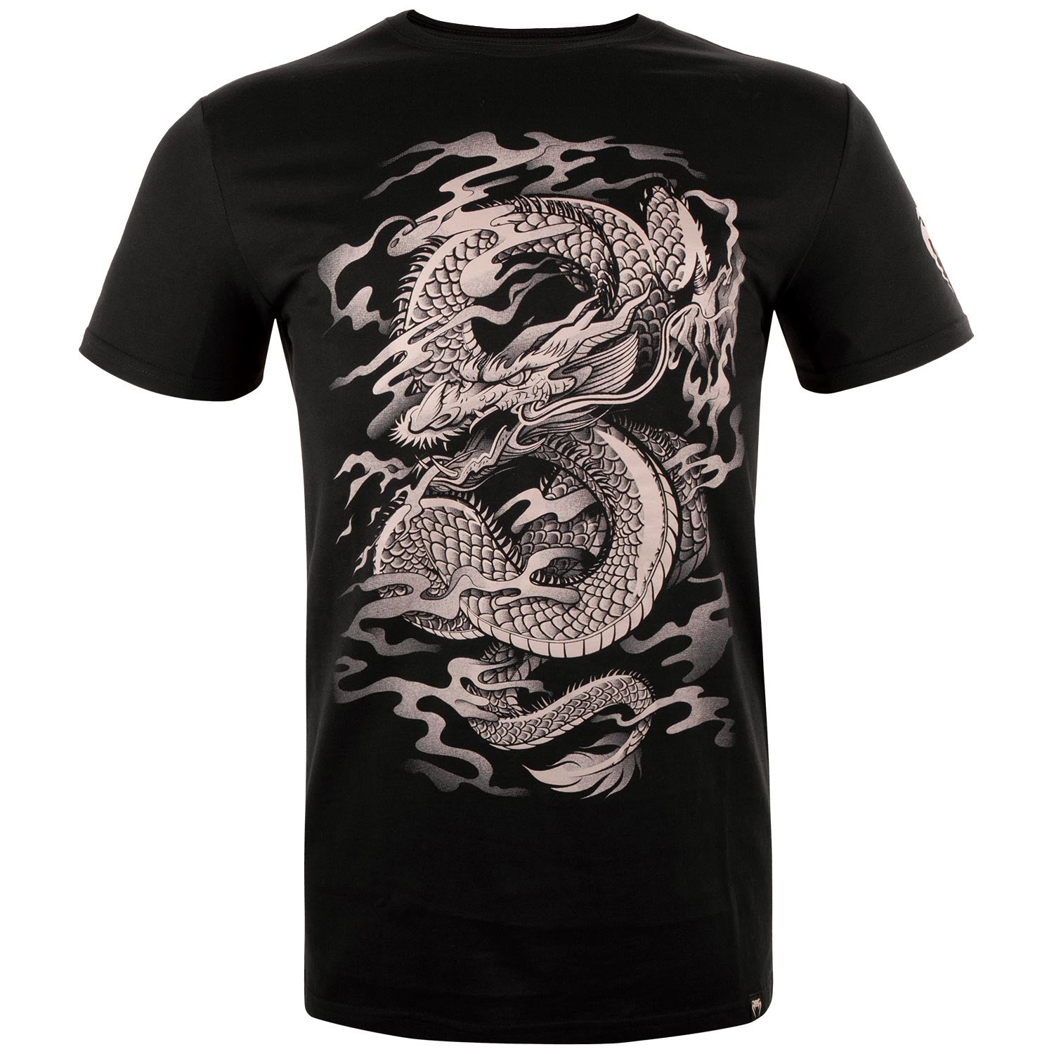 venum-dragon-s-flight-t-shirt-schwarz-sand-herren-fitness-shirt image 1