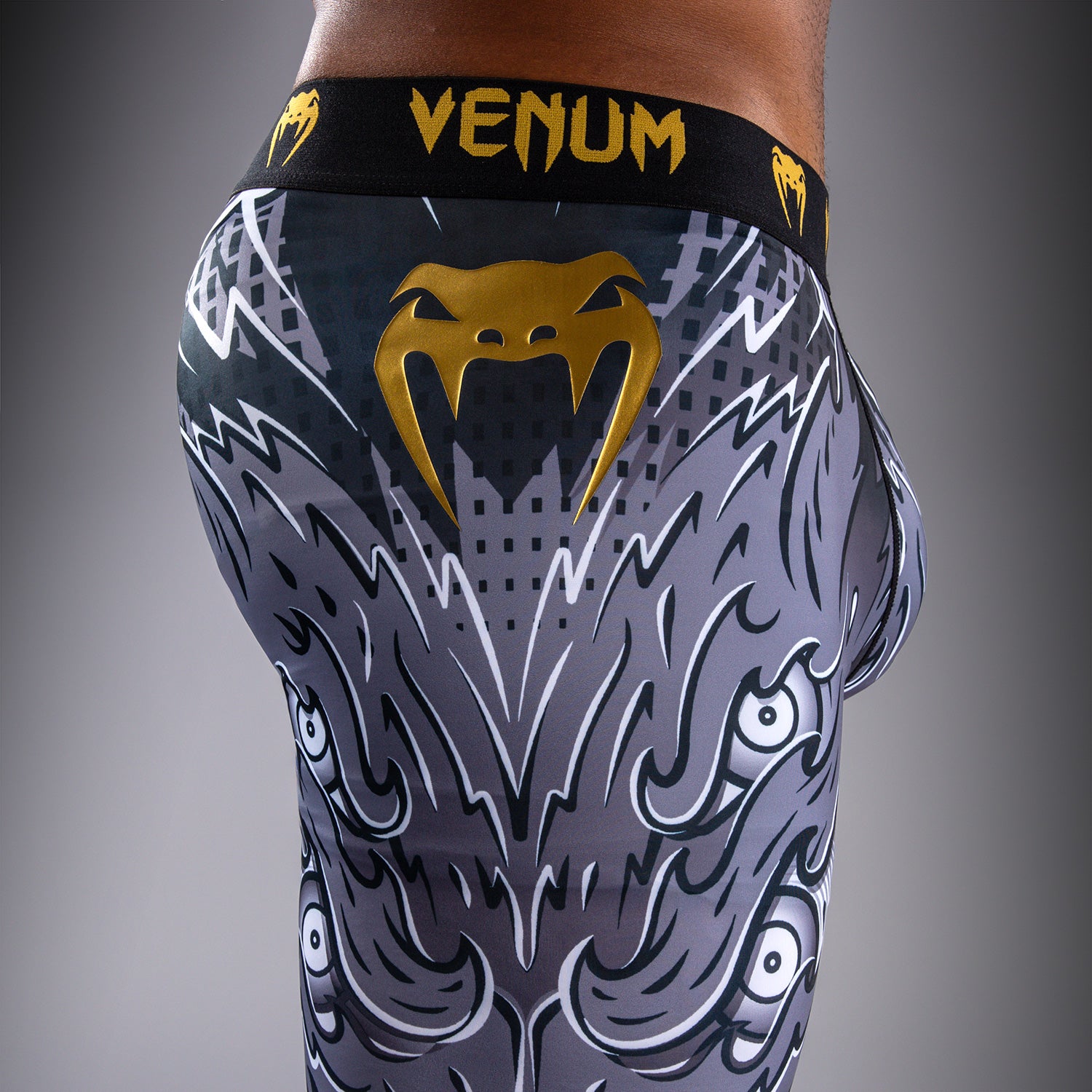 venum-wolf-atak-spats-schwarz-grau image 7