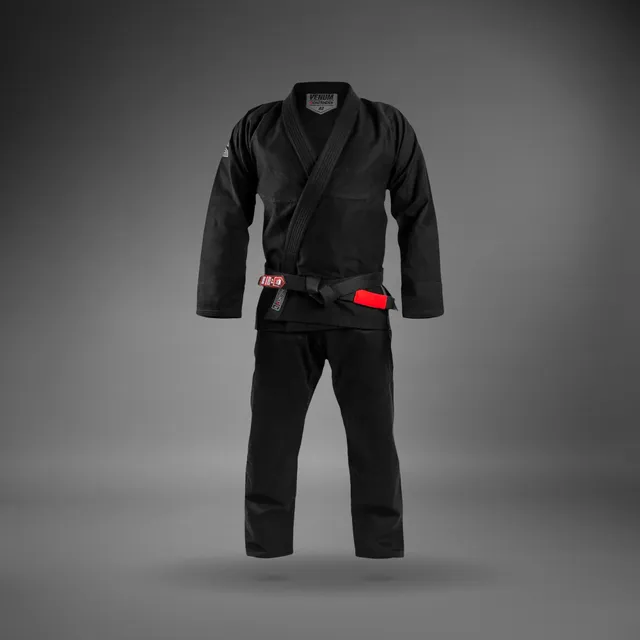 venum-contender-evo-bjj-gi-schwarz-bjj-anzug-herren-damen image 1