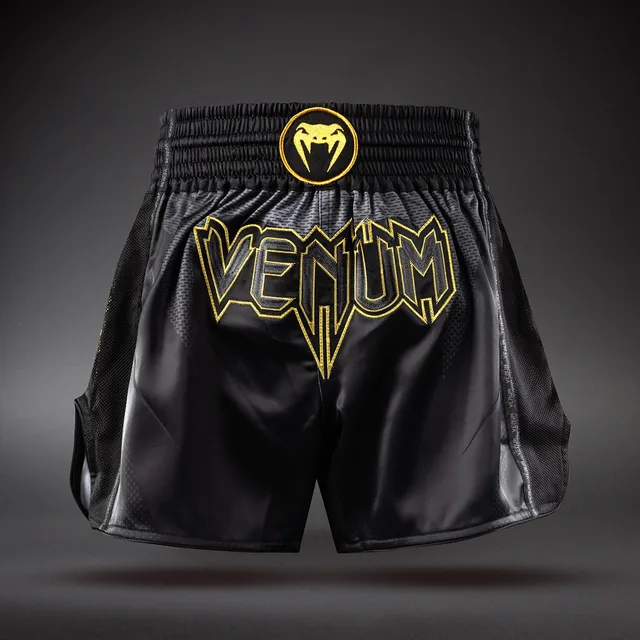 venum-g-core-muay-thai-shorts-schwarz-gold image 1