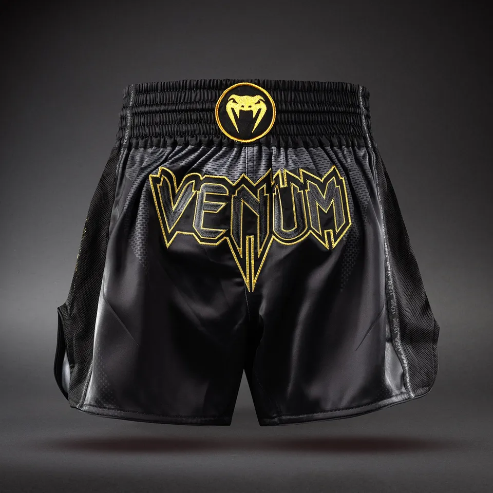 venum-g-core-muay-thai-shorts-schwarz-gold image 1