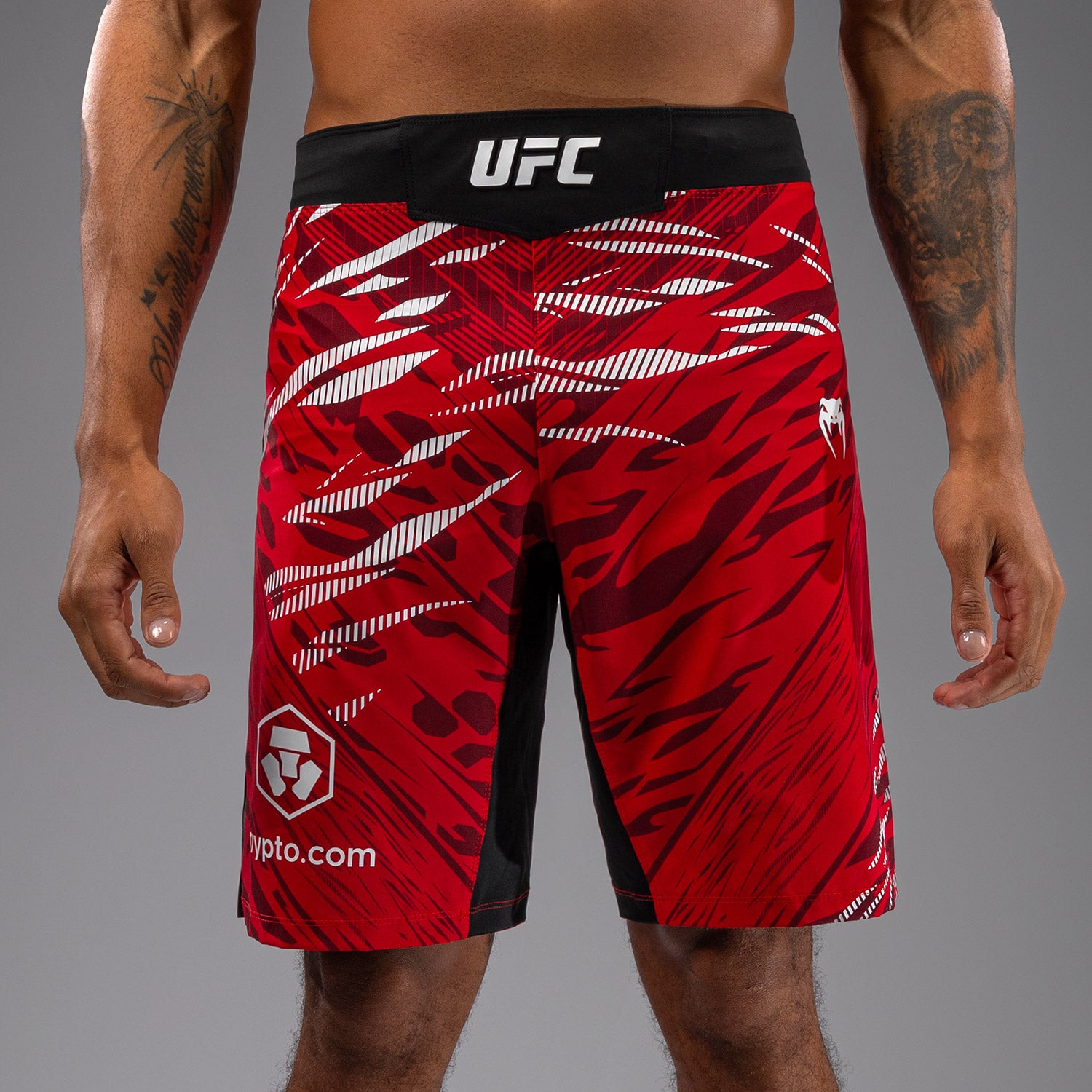 ufc-fusion-by-venum-authentic-fight-night-herren-fight-short-long-fit-rot image 6
