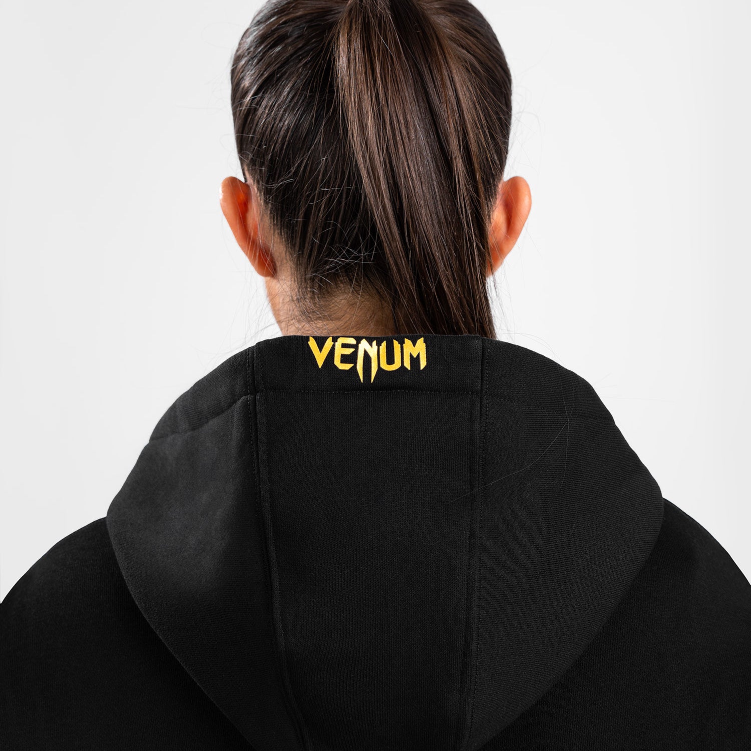 venum-ufc-adrenaline-by-venum-replica-damen-pullover-hoodie-champion-schwarz-gol image 6