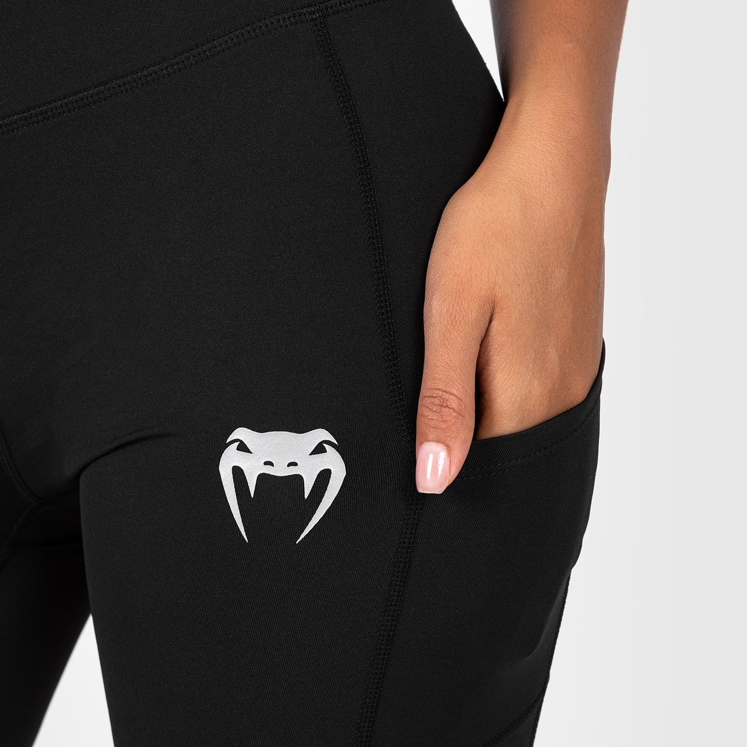 ufc-venum-performance-institute-2-0-performance-tight-damen-schwarz-rot image 3