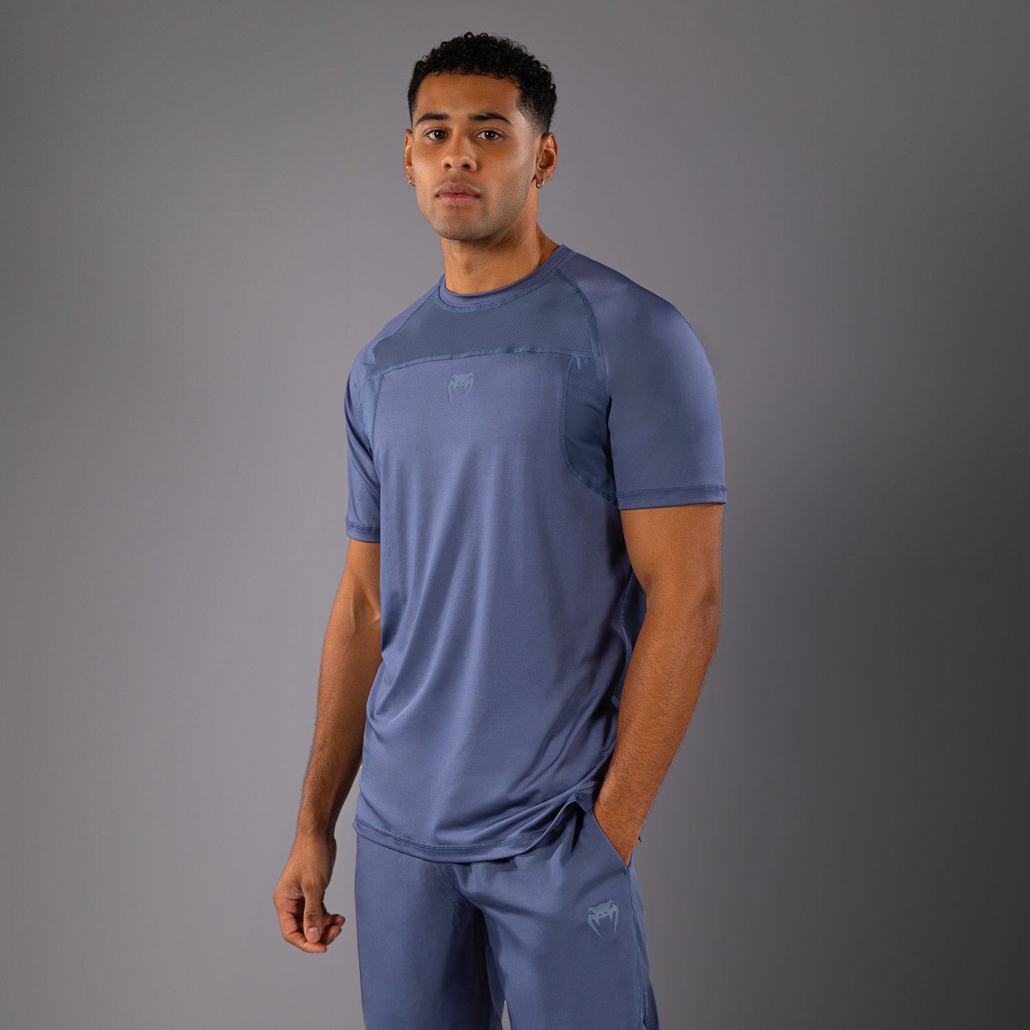 venum-g-fit-air-herren-dry-tech-t-shirt-nebelblau image 2