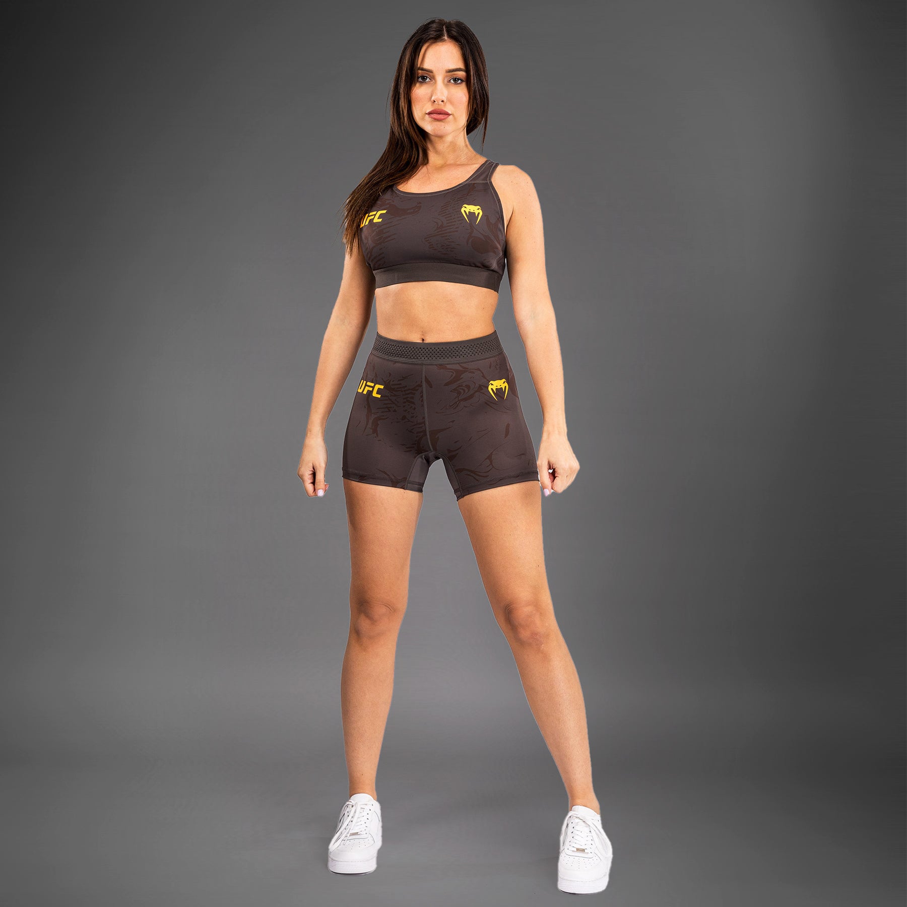 venum-ufc-fusion-fight-week-vale-tudo-short-damen-erdiges-braun image 3