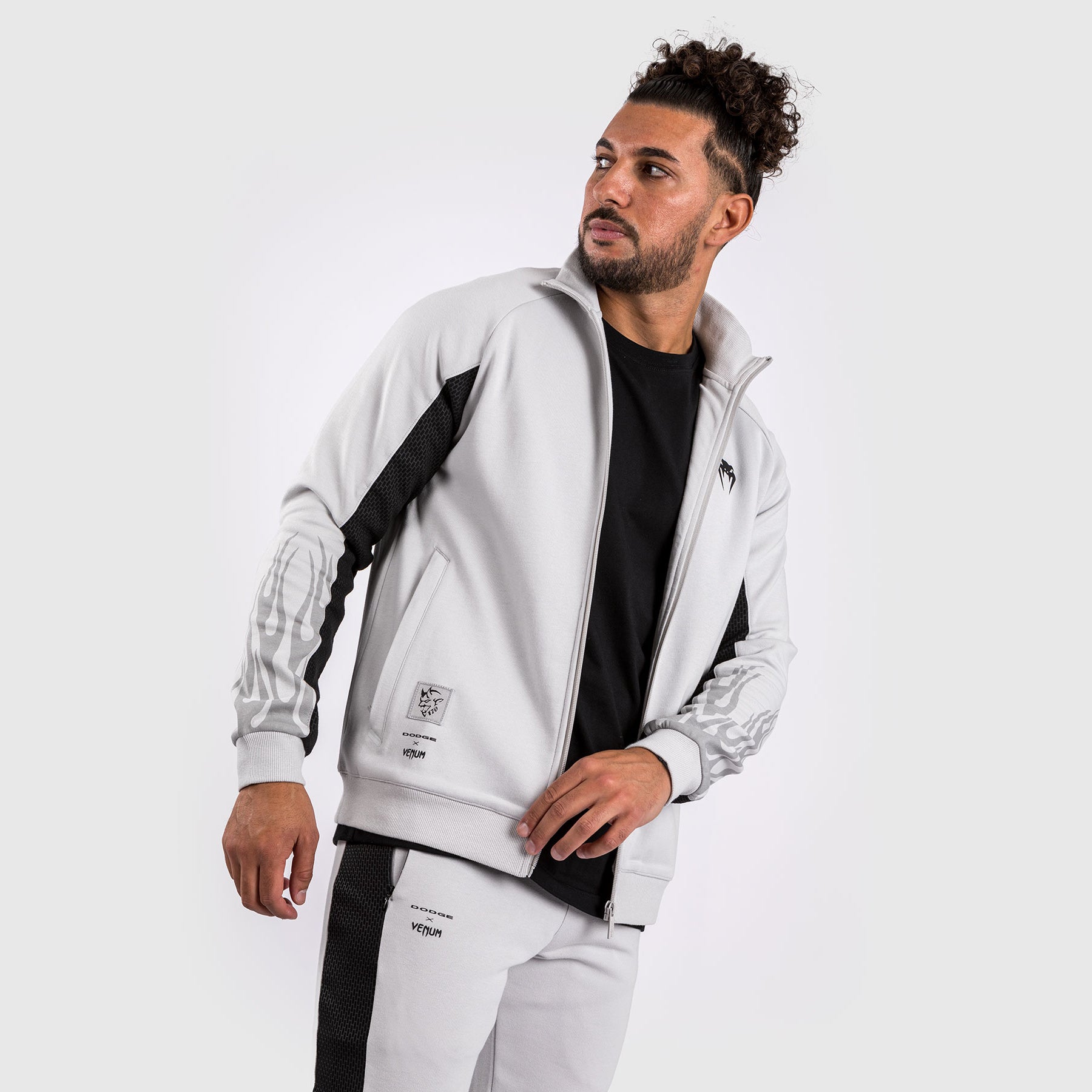 venum-x-dodge-demon-170-herren-jacke-full-zip-grau image 5