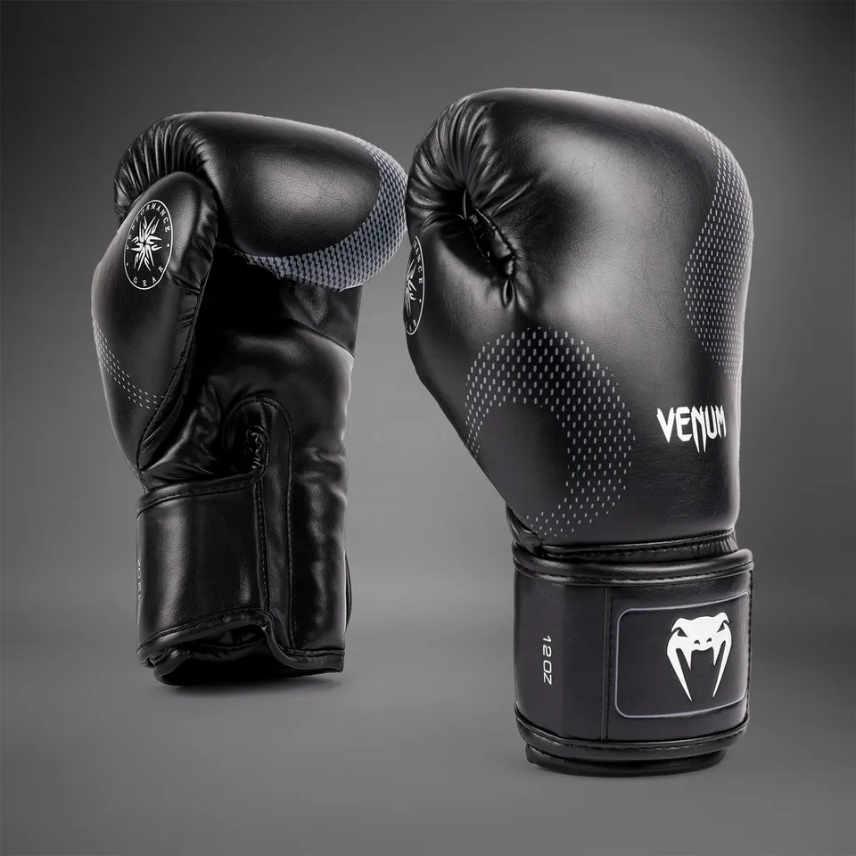 venum-nexus-boxhandschuhe-schwarz-silber image 1