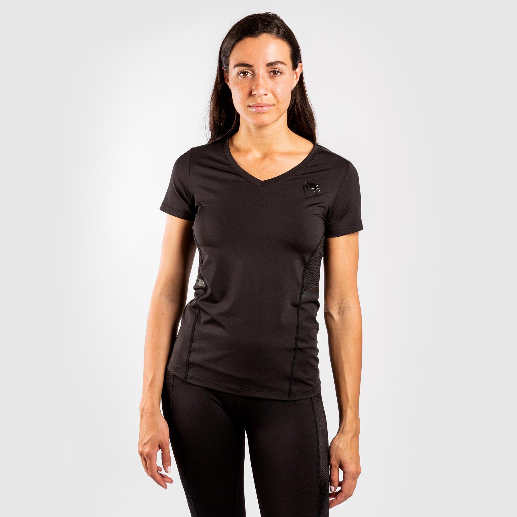 venum-g-fit-dry-tech-t-shirt-damen-schwarz-schwarz image 1