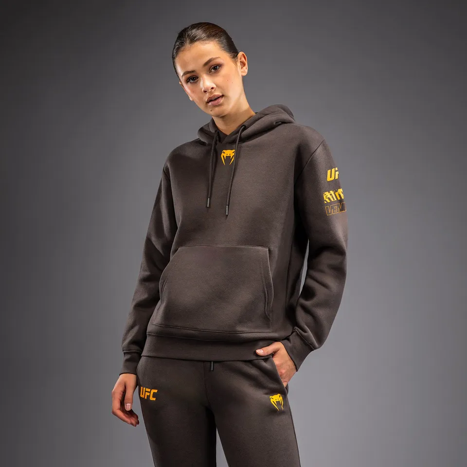 ufc-fusion-by-venum-fight-week-damen-hoodie-erdiges-braun-2 image 1
