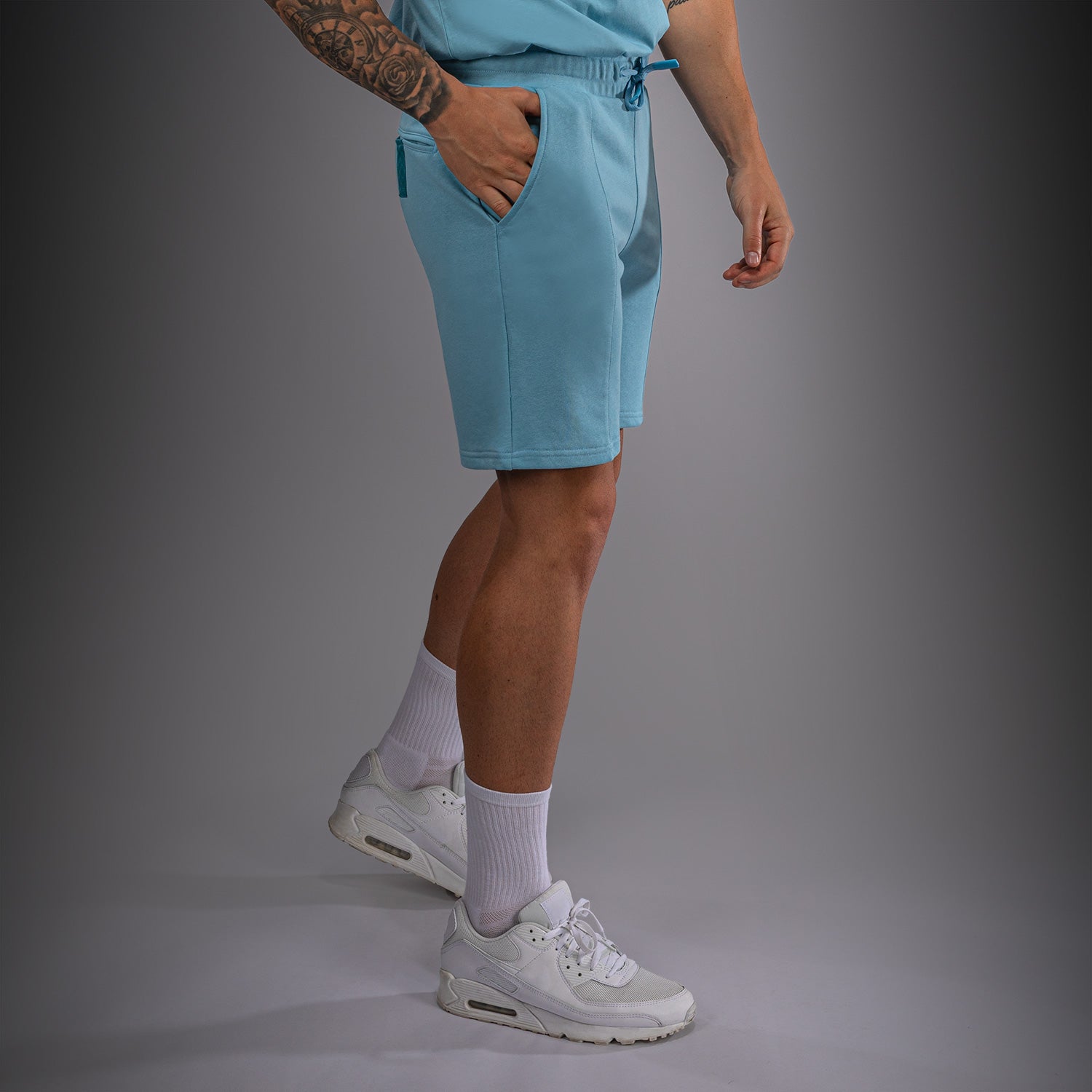 venum-contender-fleece-shorts-baumwolle-herren-t-rkis image 2