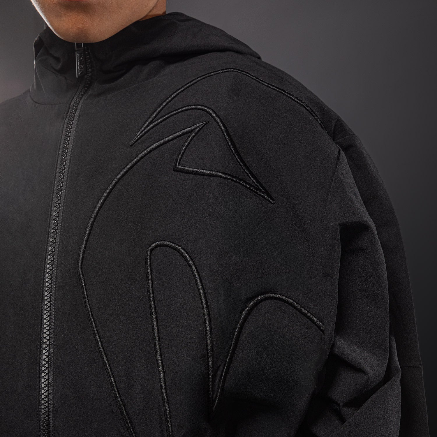 venum-giant-3d-trainingsjacke-kinder-schwarz image 6
