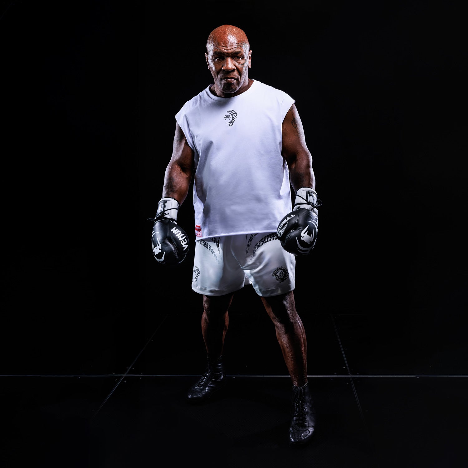 venum-x-mike-tyson-tiger-rmelloses-t-shirt-herren-optisch-wei image 2