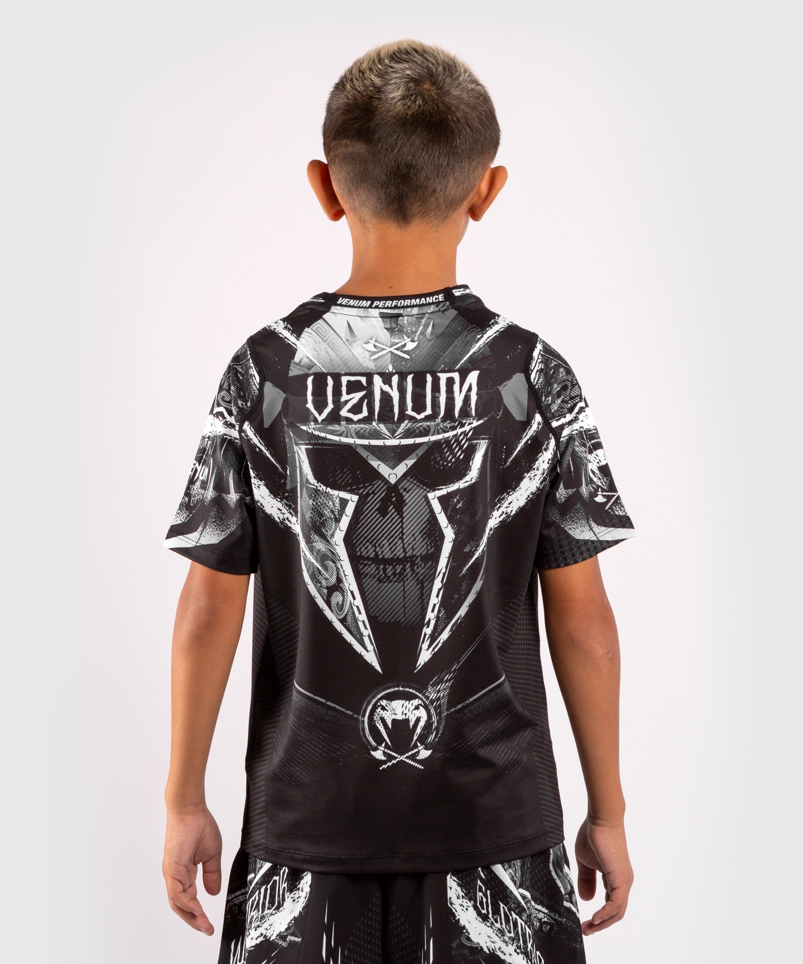 venum-gldtr-4-0-kinder-dry-tech-t-shirt-schwarz-wei image 2