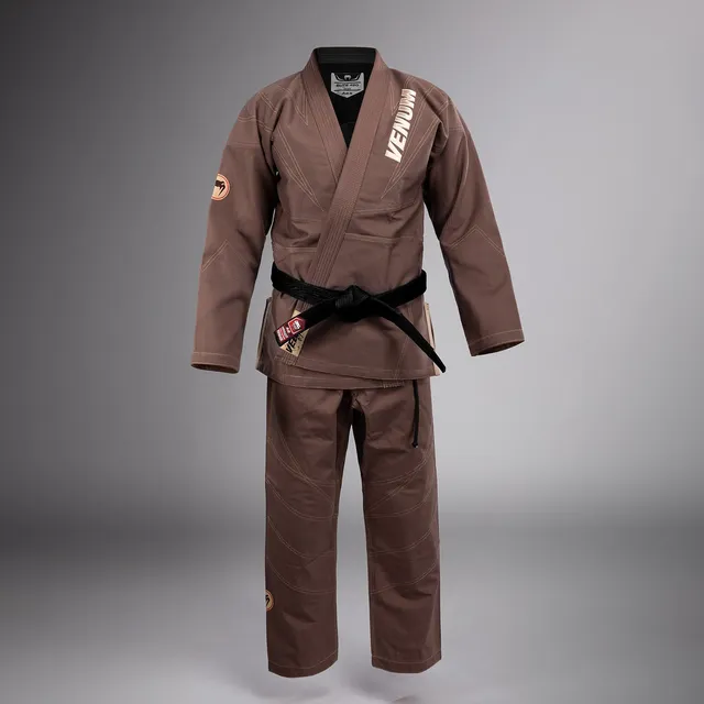 venum-elite-5-0-brazilian-jiu-jitsu-gi-450-gsm-schokoladenbraun image 1