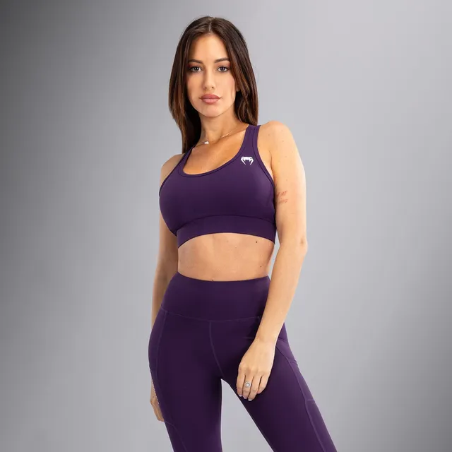venum-essential-medium-impact-damen-sport-bh-tiefes-lila image 1