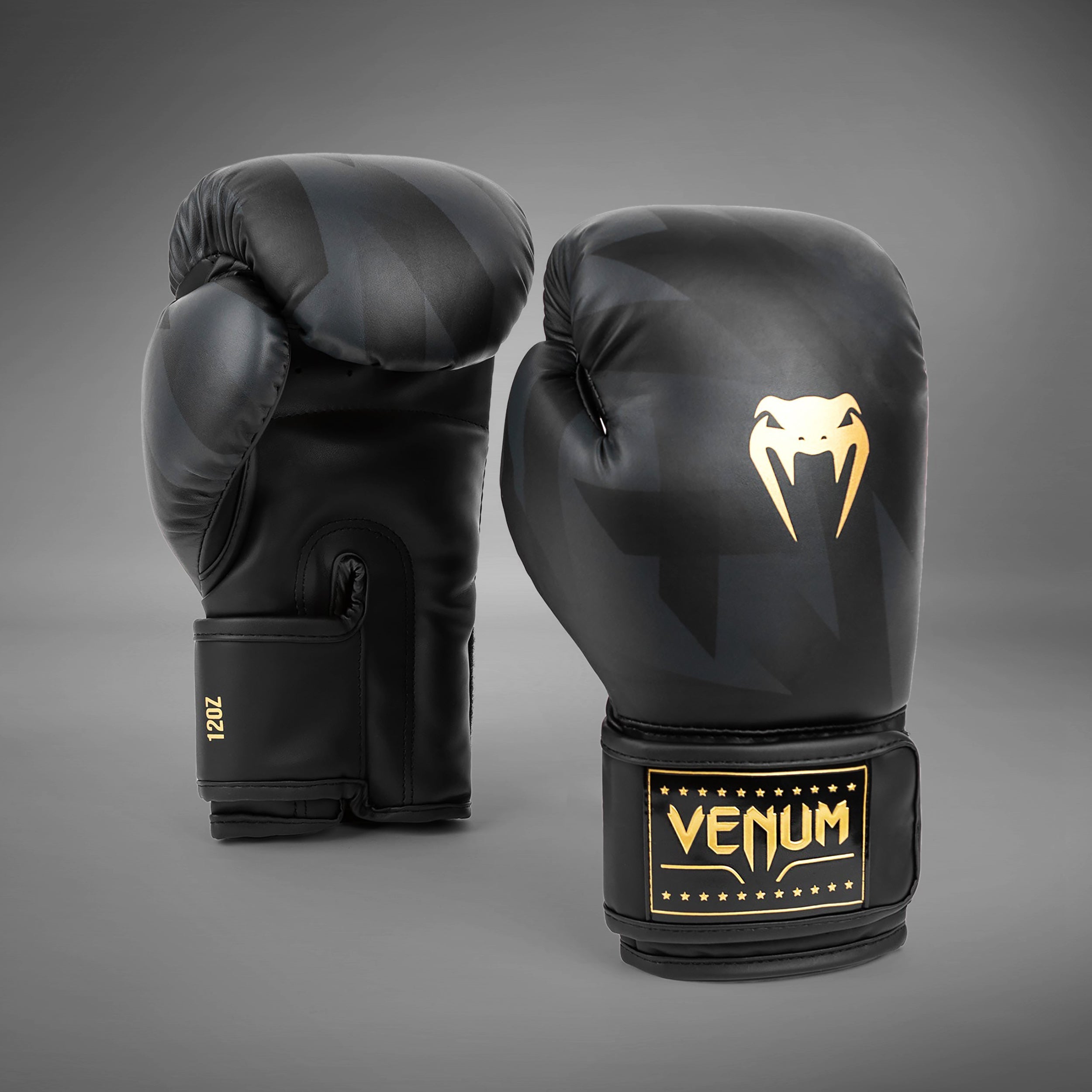 venum-razor-boxhandschuhe-schwarz-gold image 1