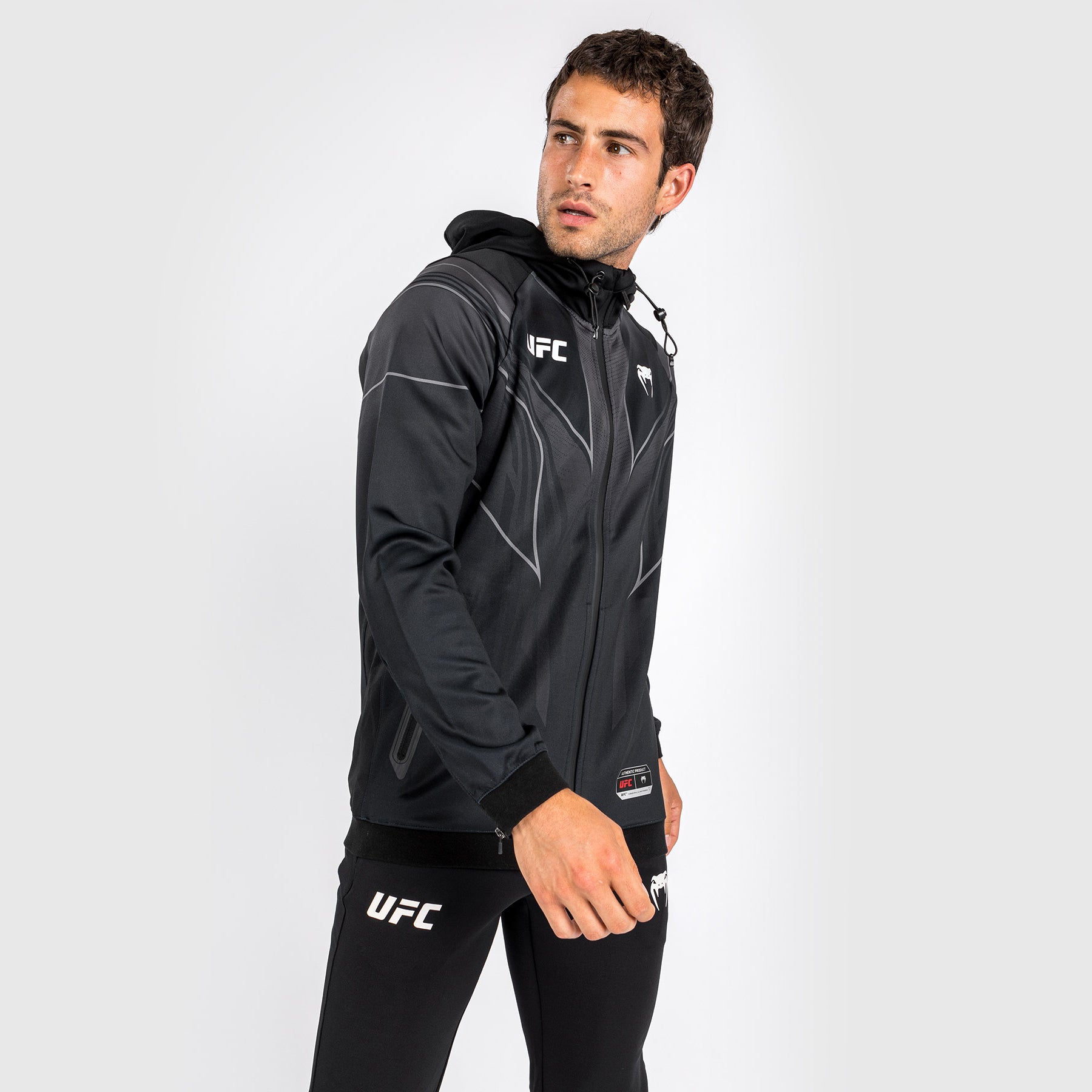 ufc-venum-authentic-fight-night-2-0-walkout-hoodie-herren-schwarz image 3