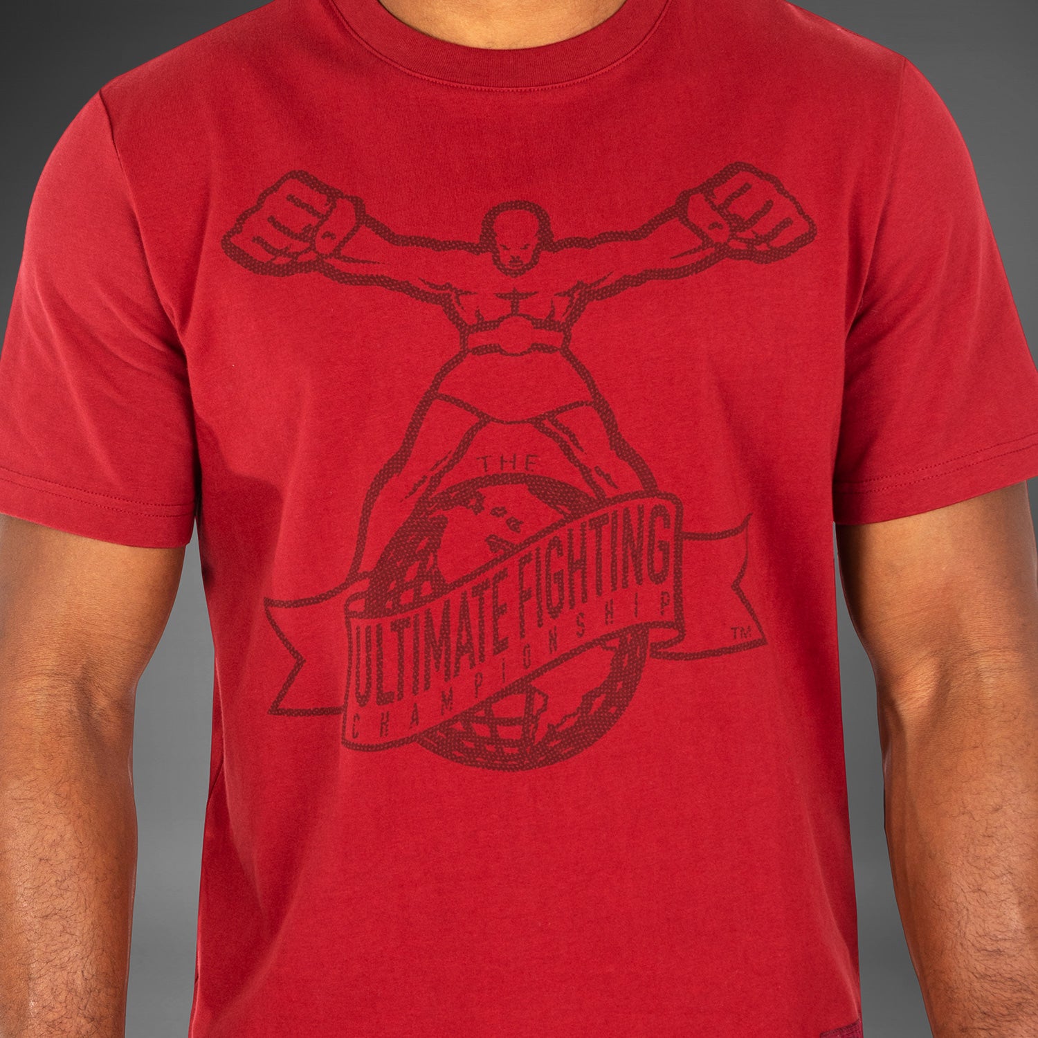 ufc-by-venum-ulti-man-t-shirt-burgunderrot image 4