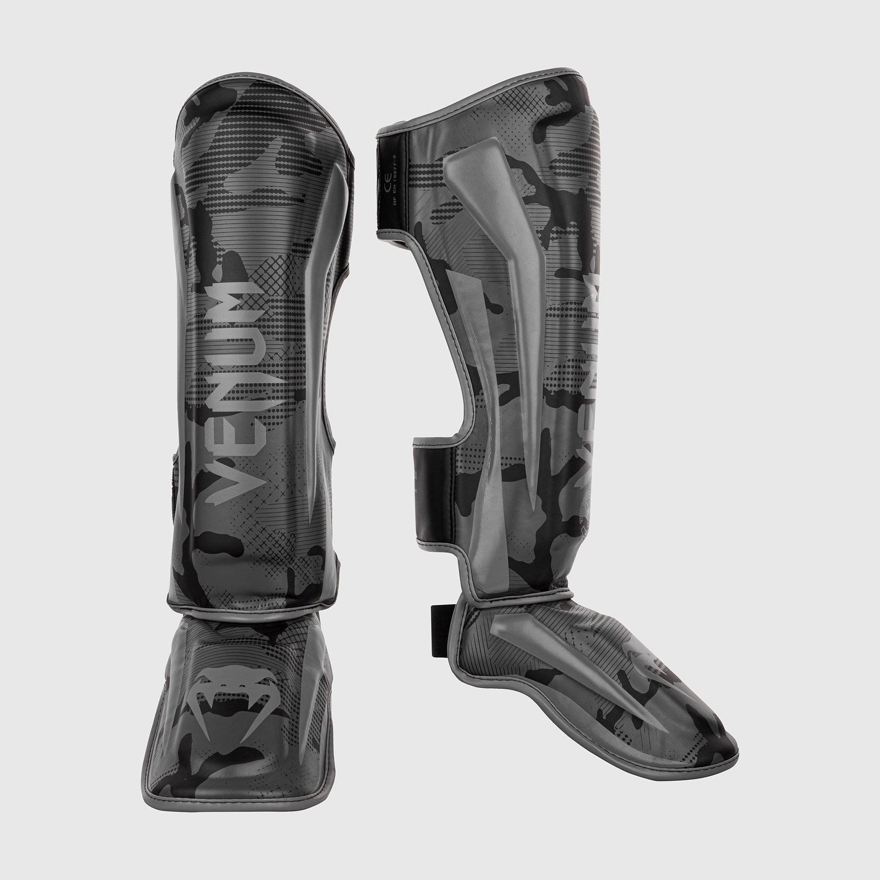 venum-elite-schienbeinsch-tzer-camo-schwarz-muay-thai image 1